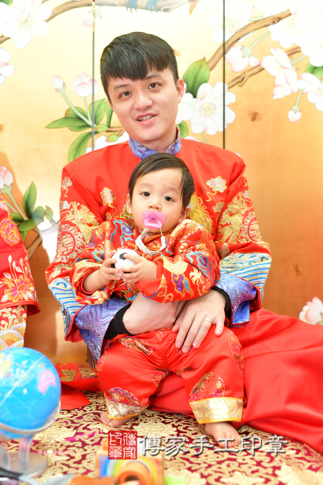 2025-03-16小拓寶寶抓周，小孩古裝禮服照。地點：傳家「台中店」古禮會場照片集