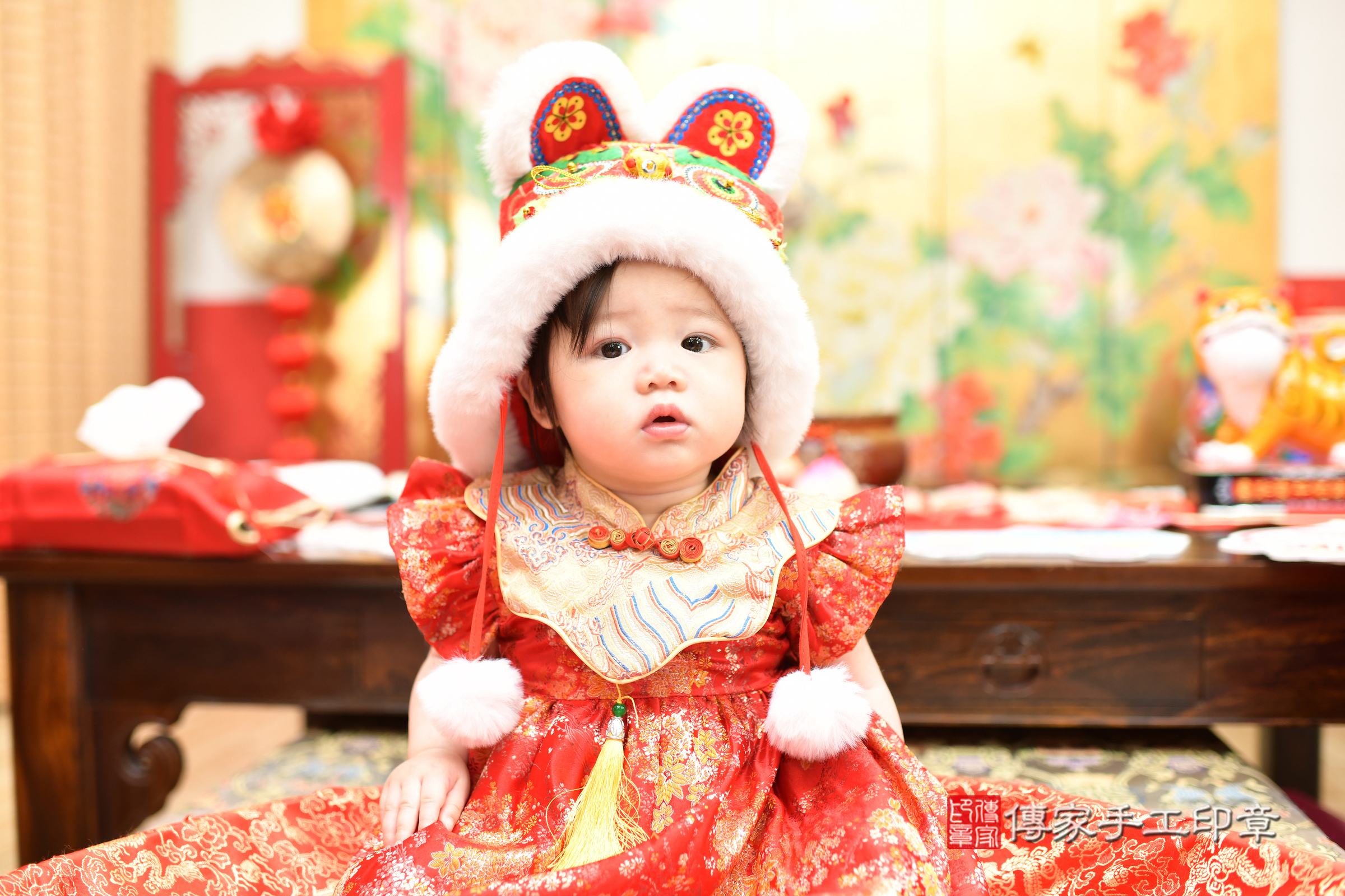 2025-04-27娜娜寶寶抓周，小孩古裝禮服照。地點：傳家「台北店」古禮會場照片集