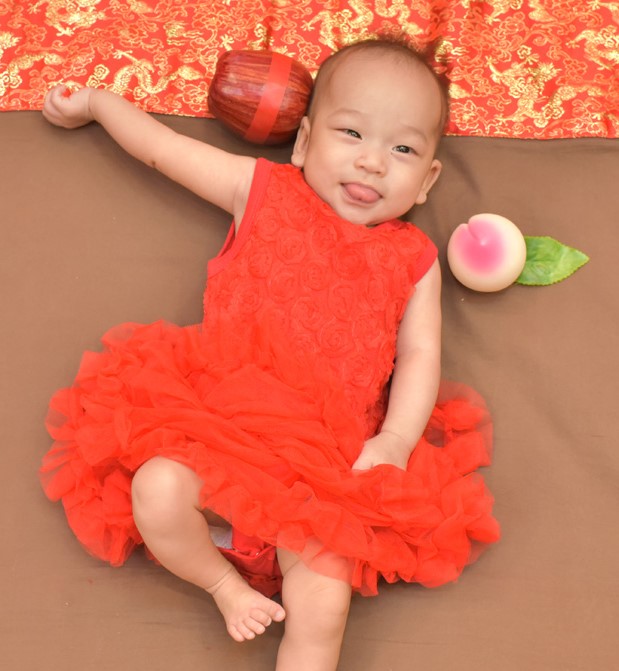 2020-10-31高寶寶，小孩禮服(女)中式古裝禮服禮照照片集