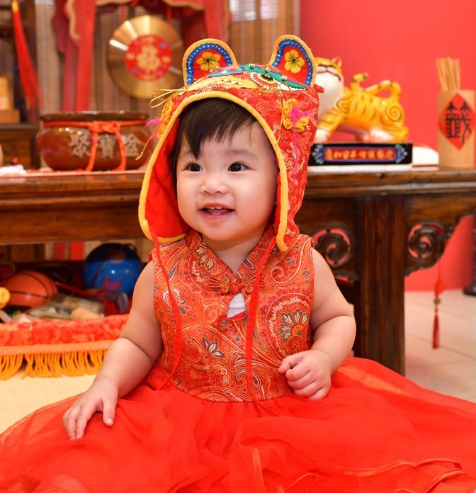 2020-10-25姜寶寶，小孩禮服(女)中式古裝禮服禮照照片集