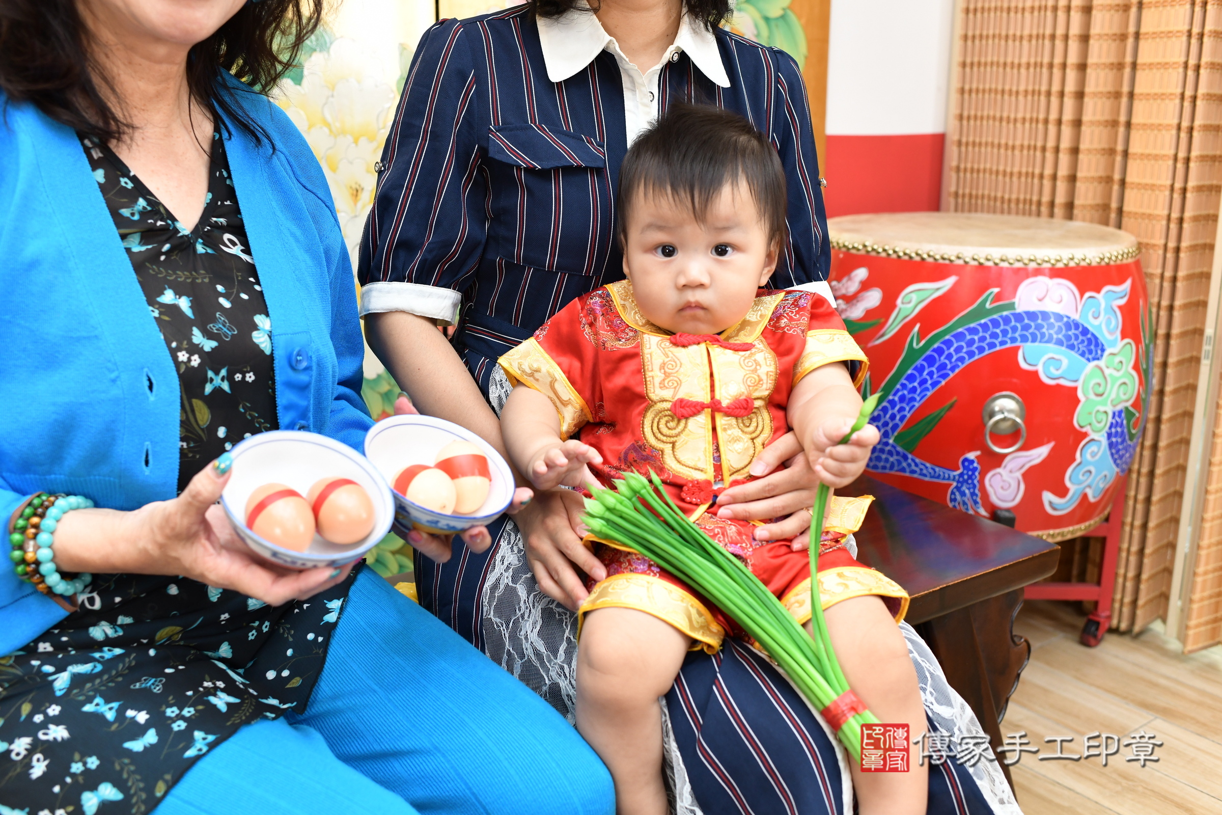 2025-08-30小翼寶寶剃頭，小孩古裝禮服照。地點：傳家「台北店」古禮會場照片集