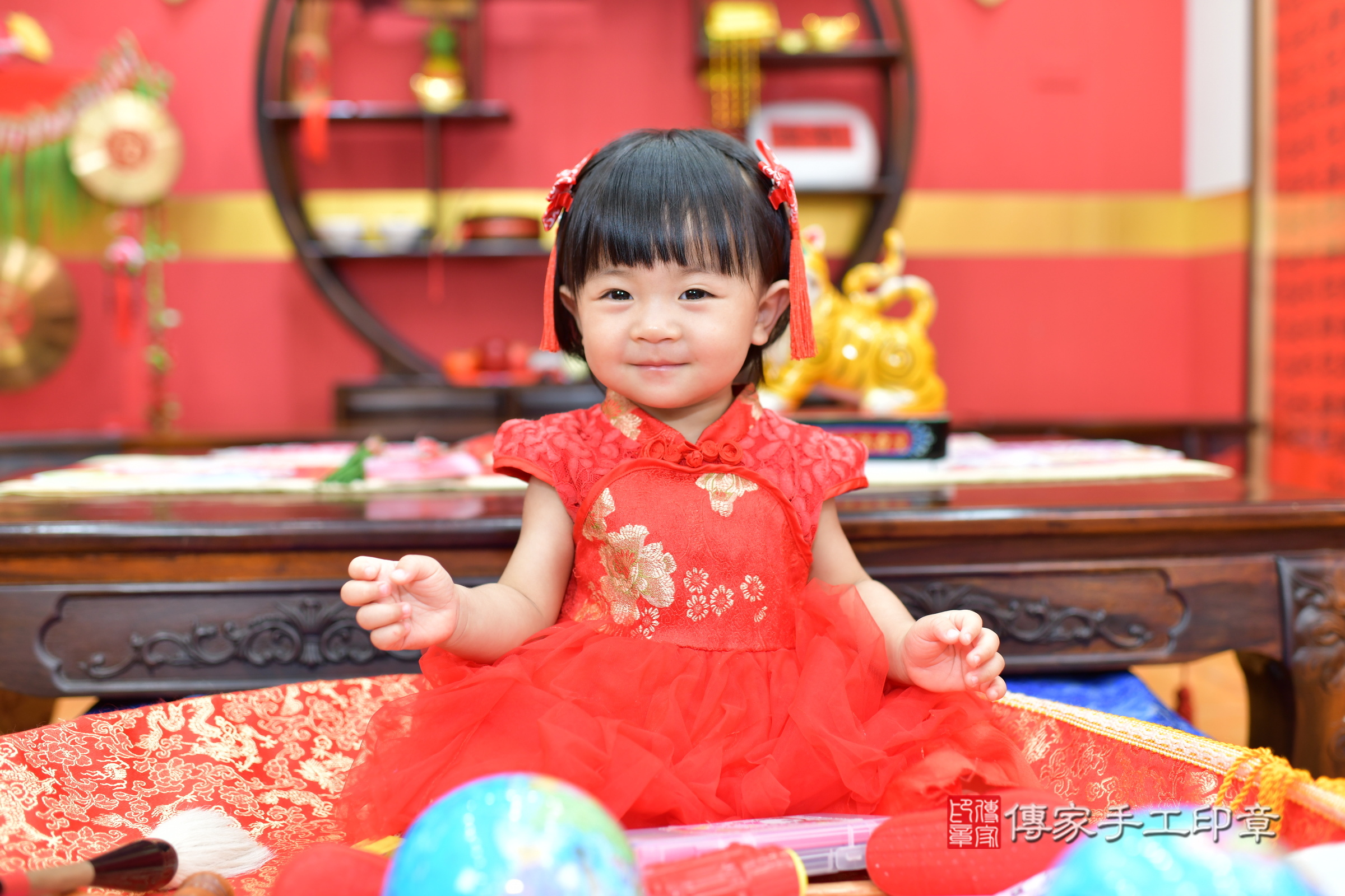 2025-07-15喬喬寶寶抓周，小孩古裝禮服照。地點：傳家「桃園店」古禮會場照片集