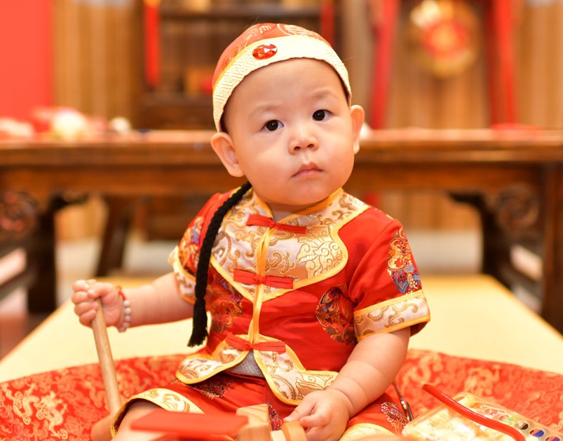 2021-09-05蔡寶寶，小孩禮服(男)中式古裝禮服禮照照片集