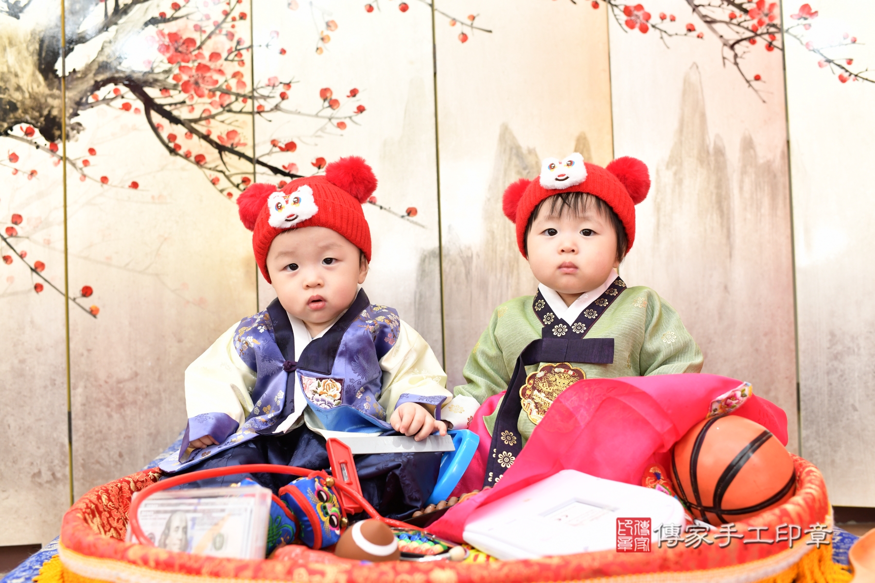 2026-01-21言言寶貝&旭旭寶貝，小孩古裝禮服照。地點：傳家「新北店」古禮會場照片集