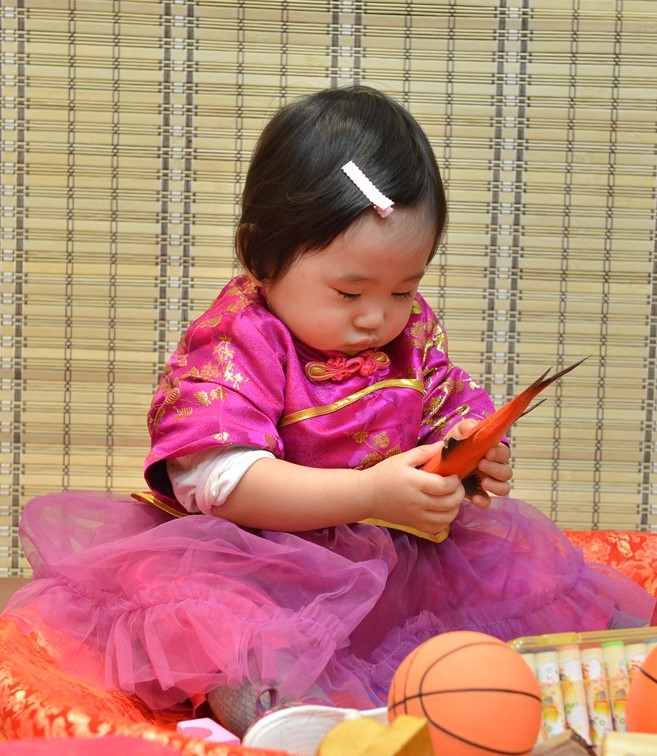 2020-01-01李寶寶，小孩禮服(女)中式古裝禮服禮照照片集