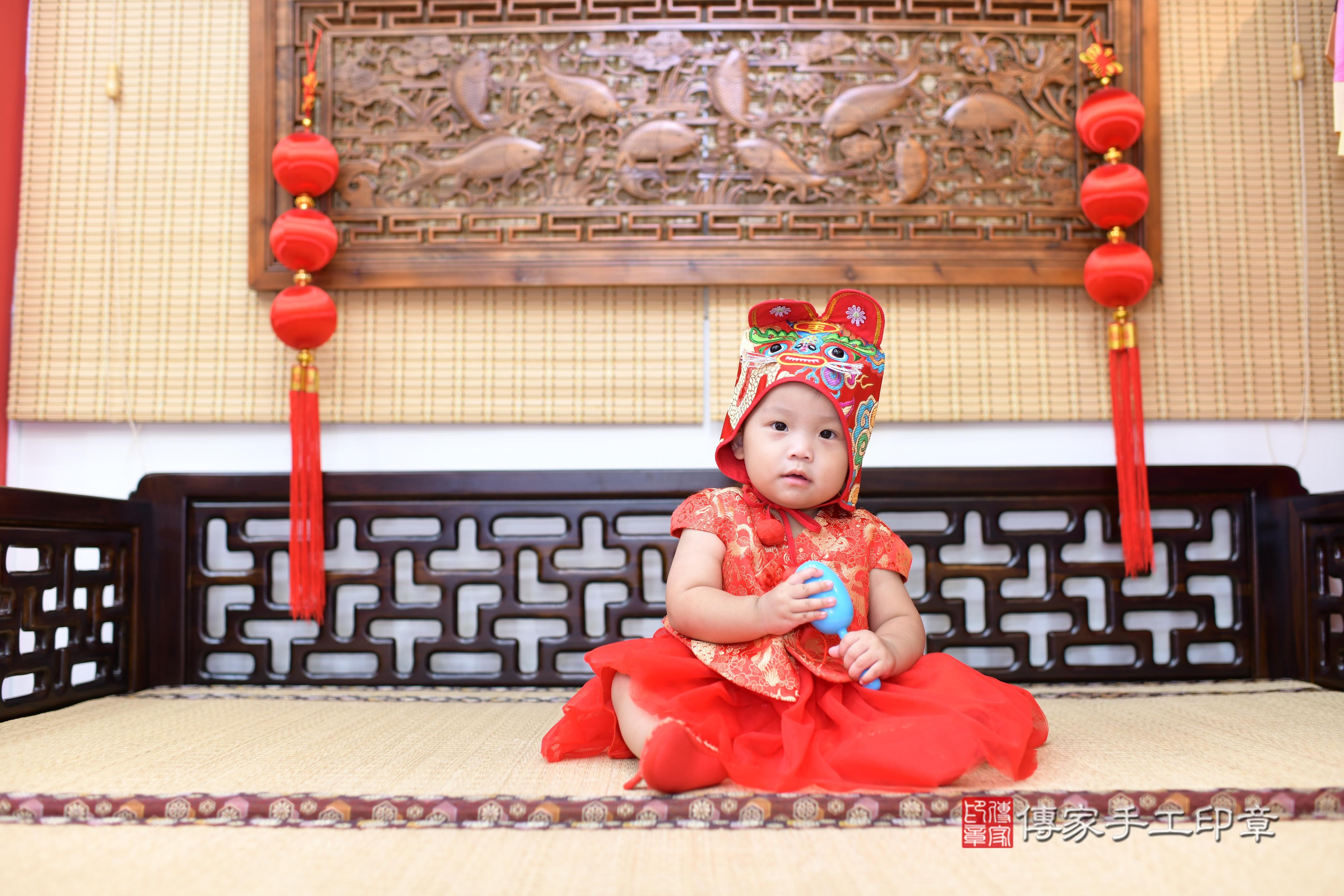 2025-09-27芙芙寶貝抓周,小孩古裝禮服照。地點:傳家「台南店」古禮會場照片集
