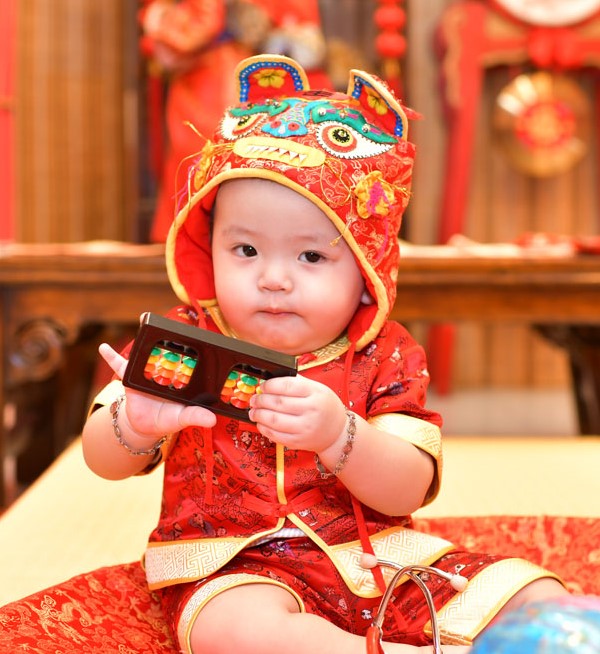 2021-08-06莊寶寶，小孩禮服(男)中式古裝禮服禮照照片集