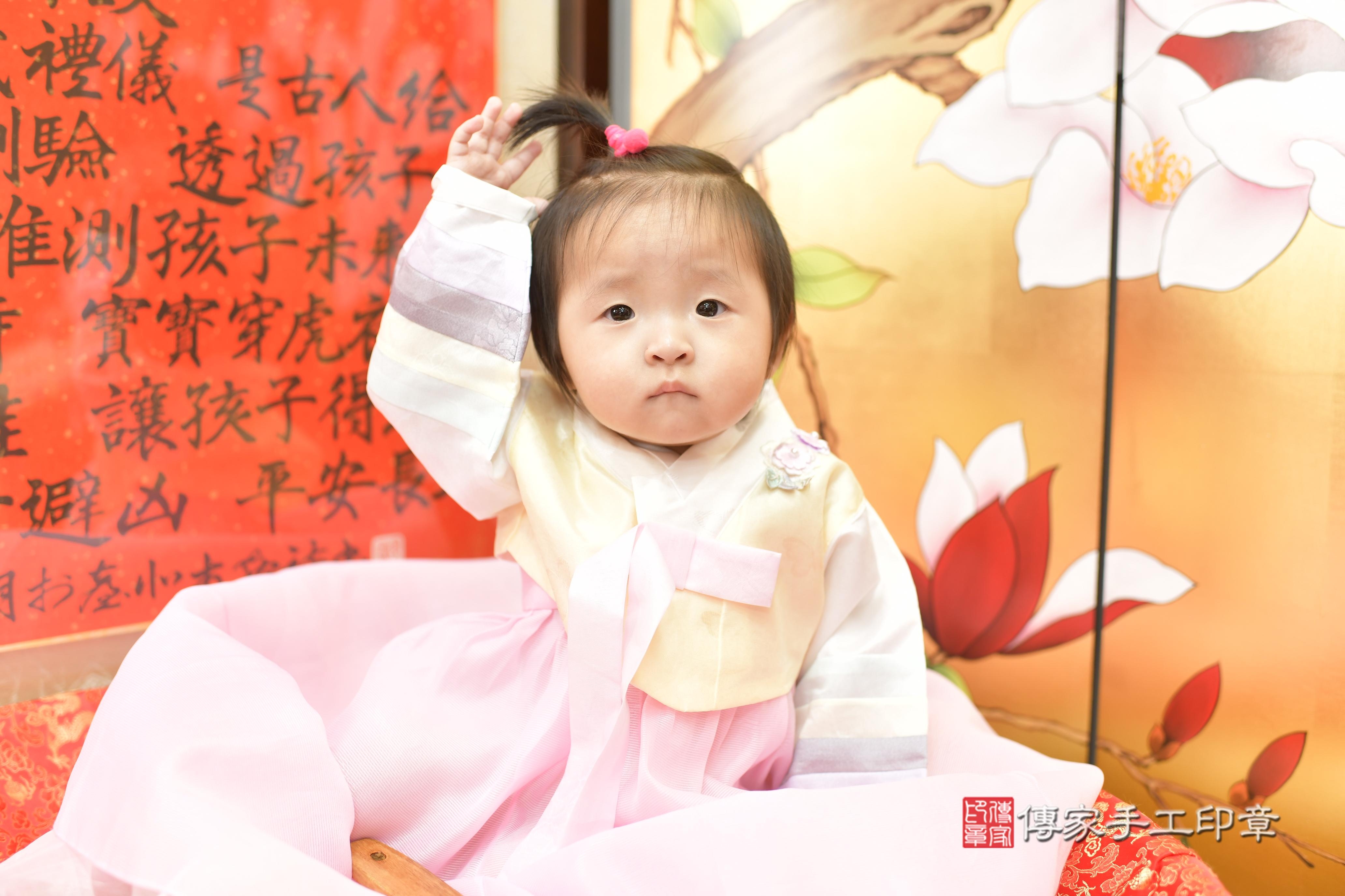 2025-09-28彤彤寶貝抓周,小孩古裝禮服照。地點:傳家「新竹店」古禮會場照片集