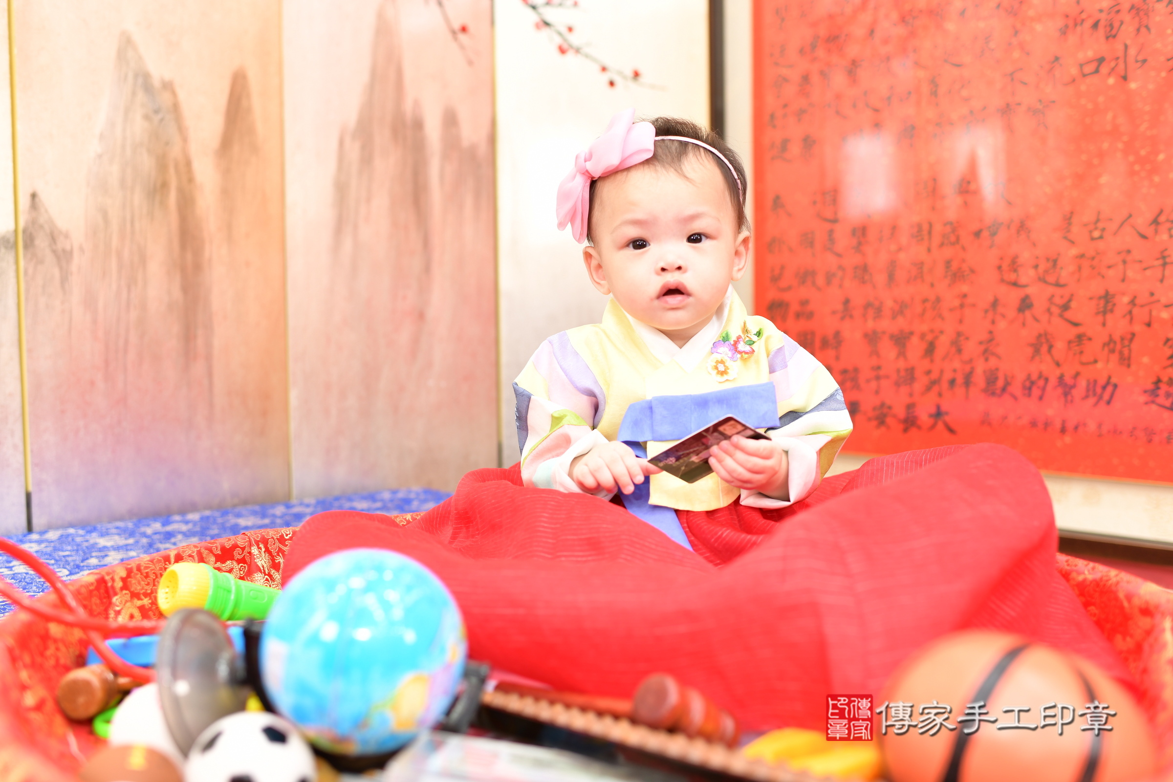 2025-06-09樂樂寶寶抓周，小孩古裝禮服照。地點：傳家「新北店」古禮會場照片集