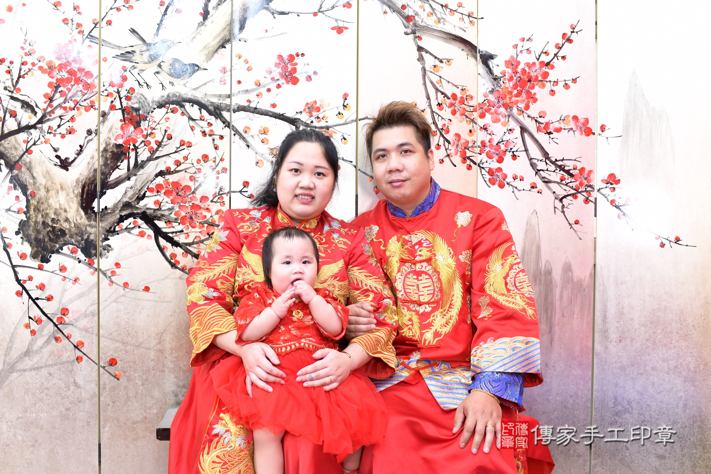 2025-06-22小禔寶寶抓周，成人與小孩古裝禮服照。地點：傳家「新北店」古禮會場照片集