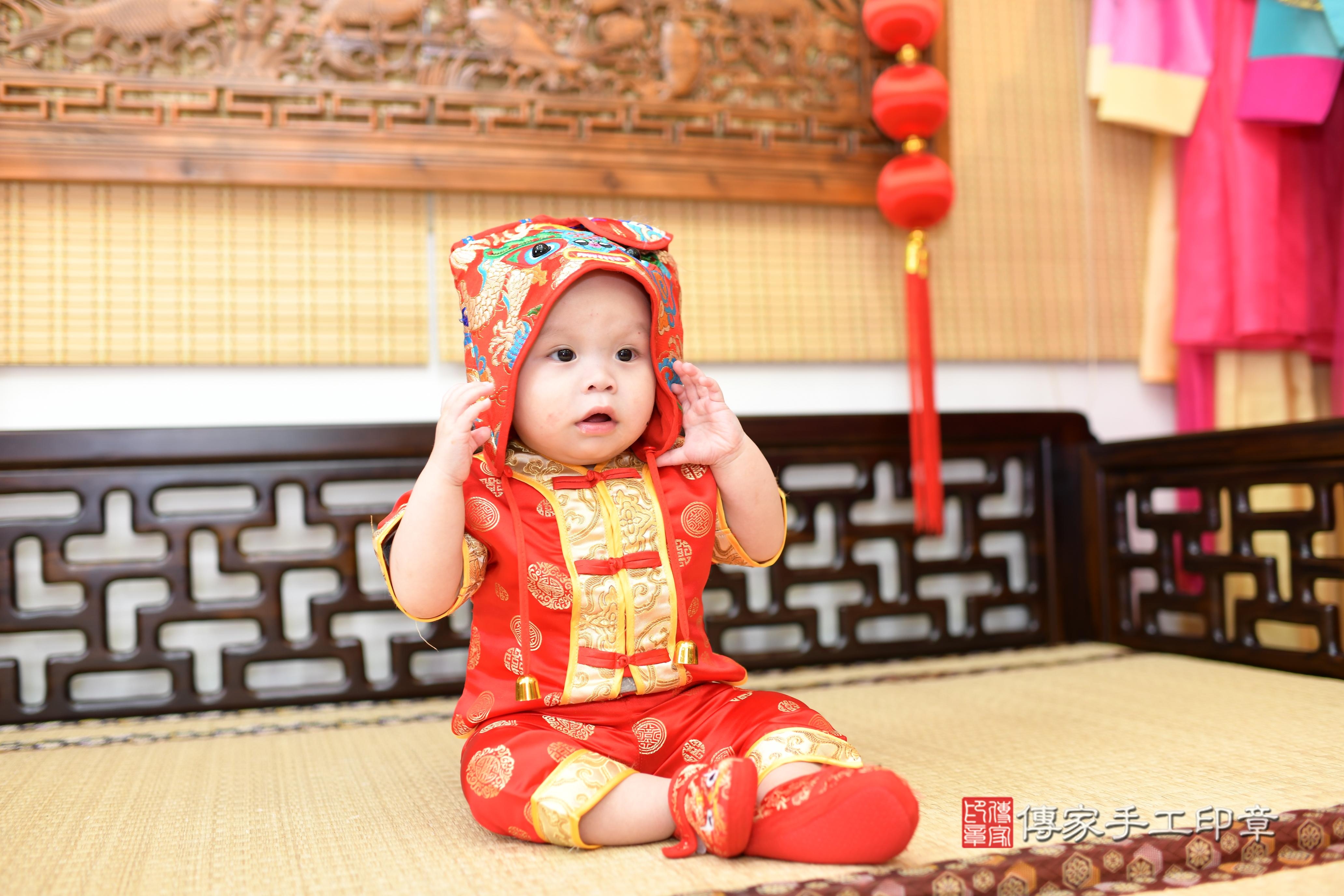 2025-07-30熙熙寶貝抓周,小孩古裝禮服照。地點:傳家「台南店」古禮會場照片集