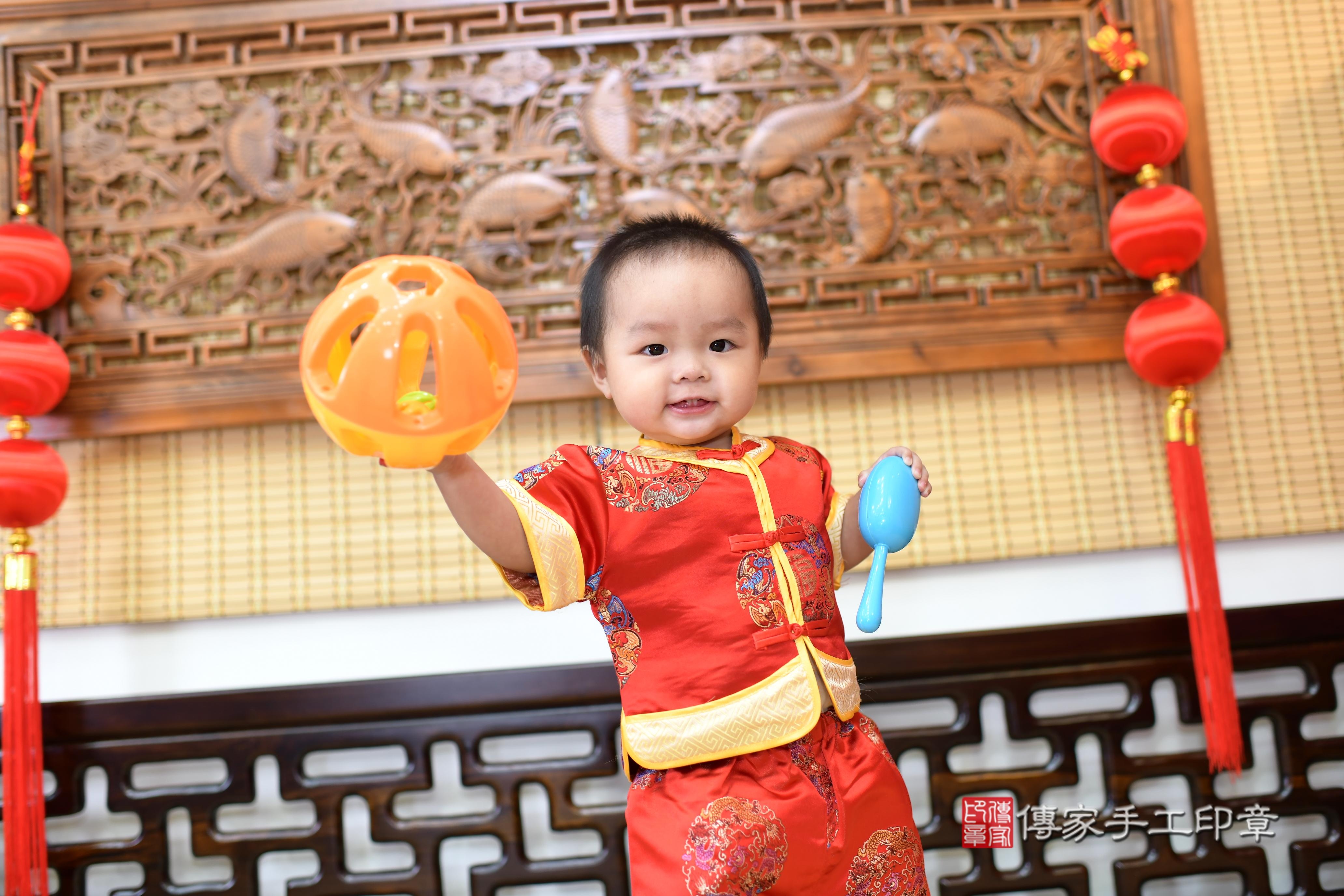 2025-07-30澄澄寶貝抓周,小孩古裝禮服照。地點:傳家「台南店」古禮會場照片集