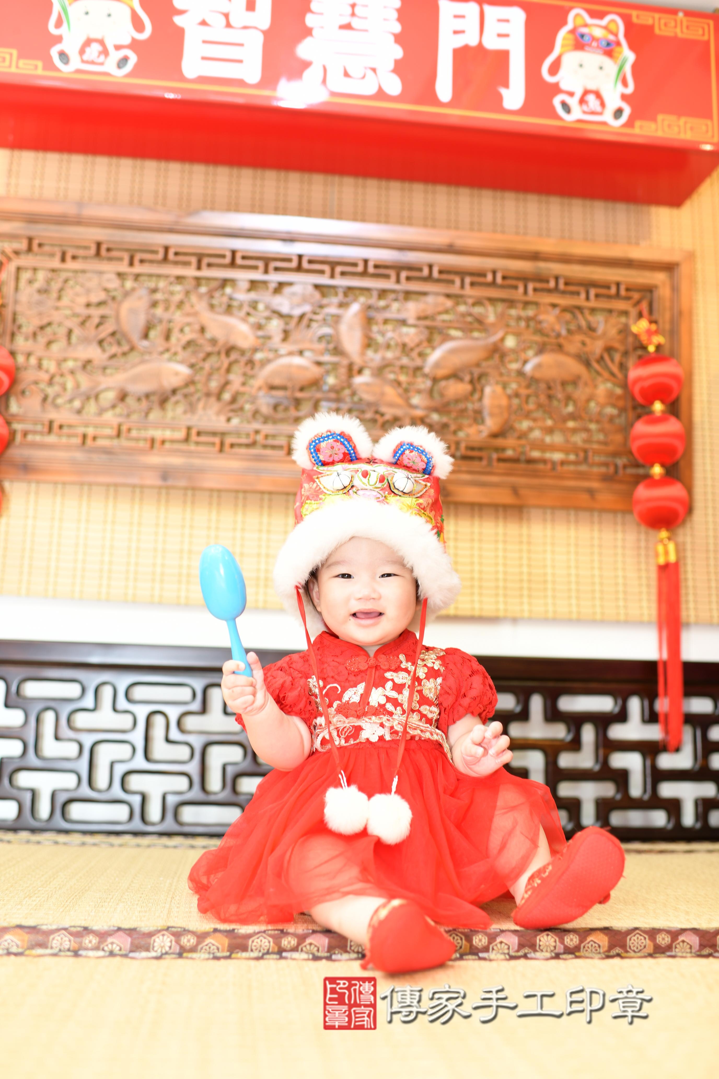 2025-07-30宣宣寶貝抓周,小孩古裝禮服照。地點:傳家「台南店」古禮會場照片集