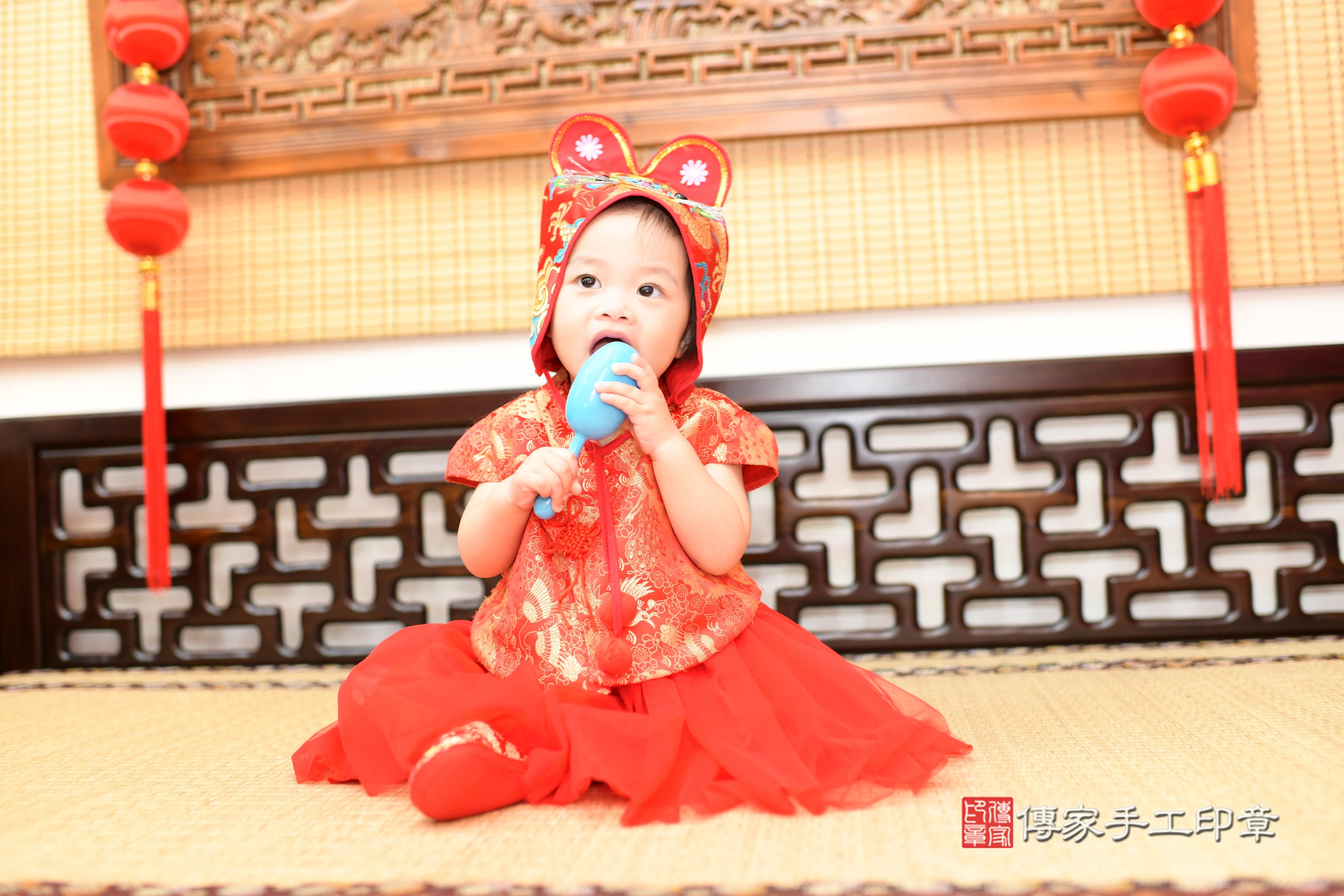 2025-07-30柔柔寶貝抓周,小孩古裝禮服照。地點:傳家「台南店」古禮會場照片集