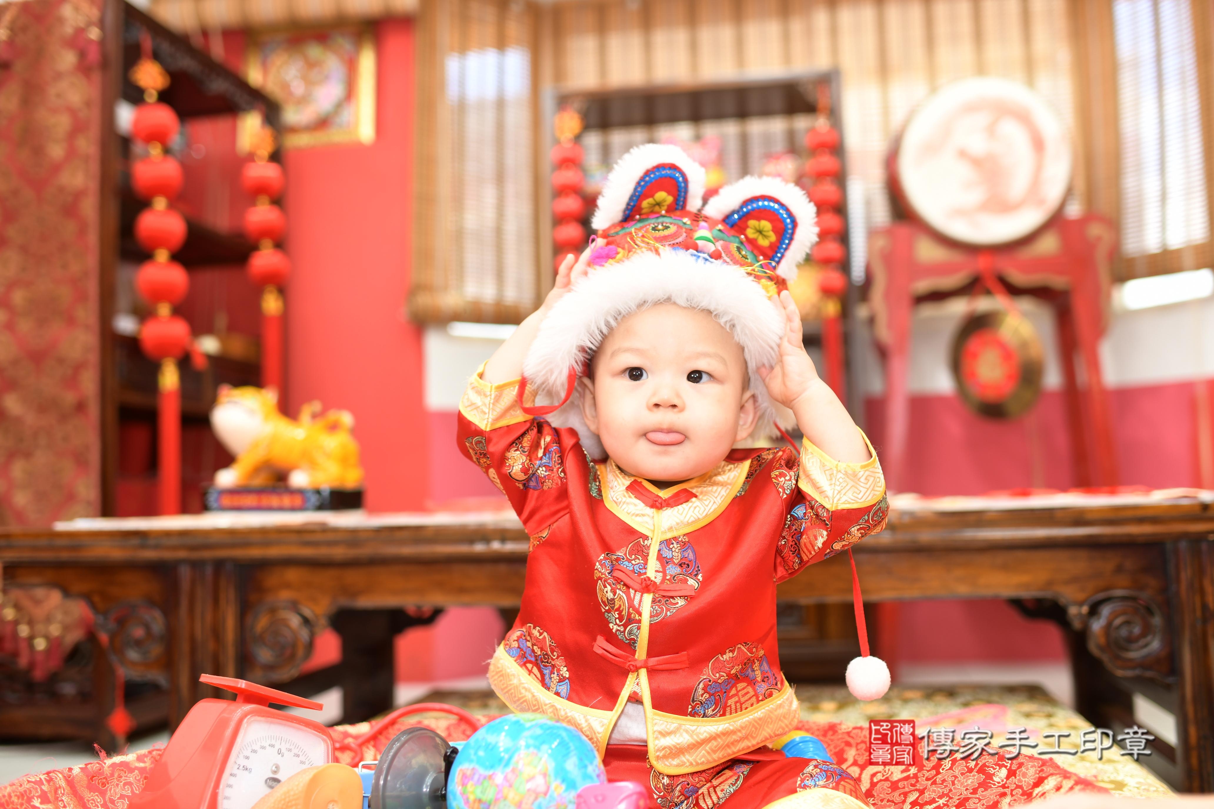 2025-07-30小羿寶貝抓周,小孩古裝禮服照。地點:傳家「高雄店」古禮會場照片集