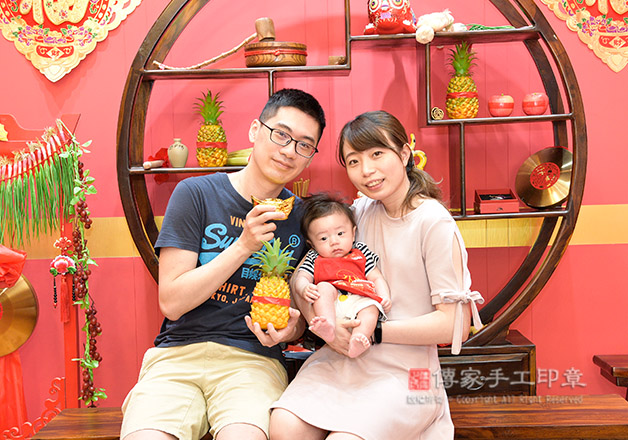 爸媽來(傳家會場),寶寶滿月剃頭拍照