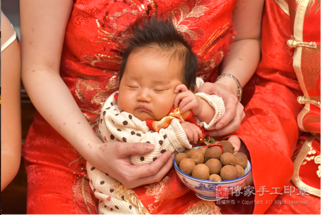 寶寶剃胎毛「桂圓」祝福儀式