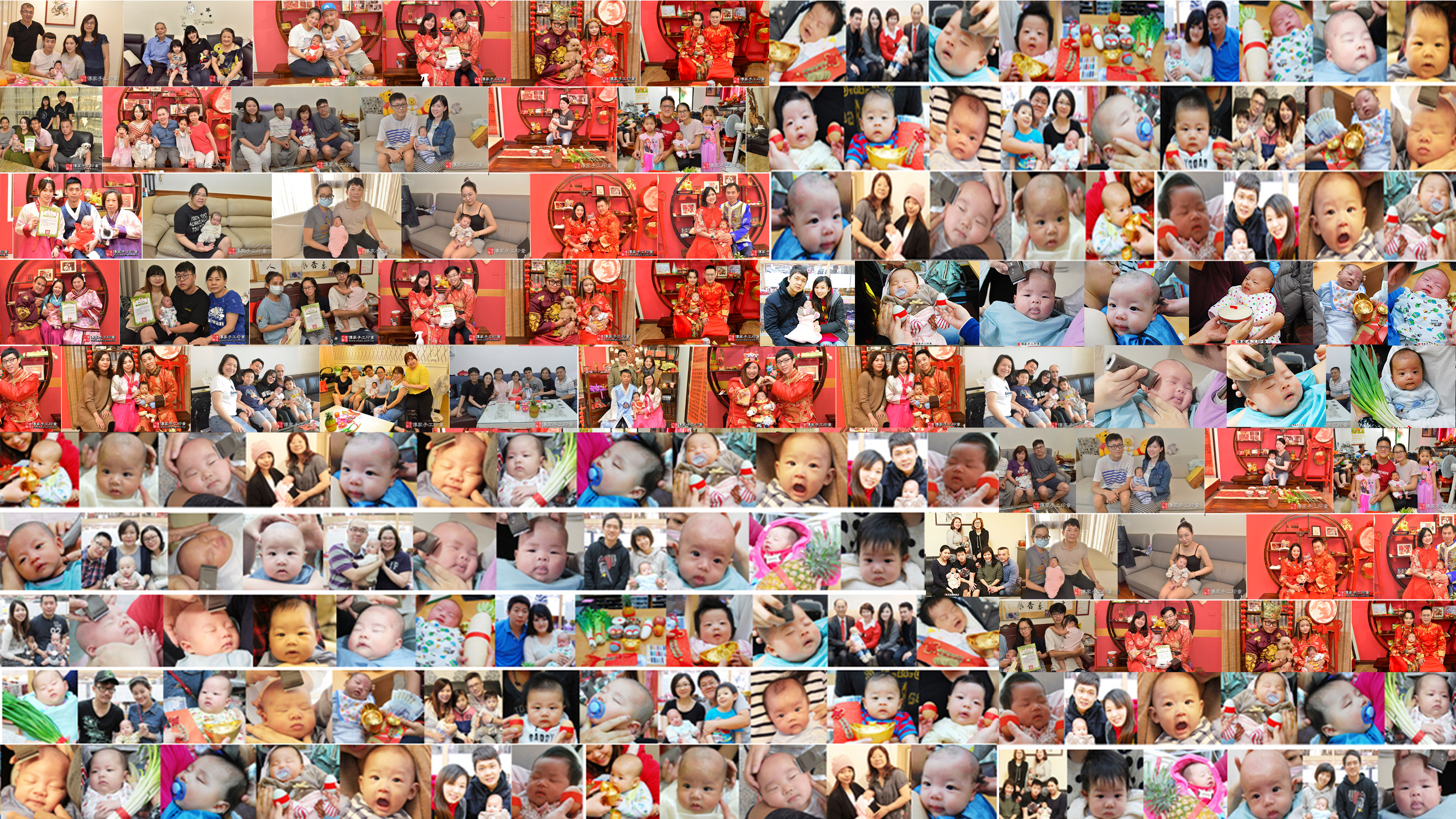 超過5千位寶寶，參加傳家剃胎毛活動照