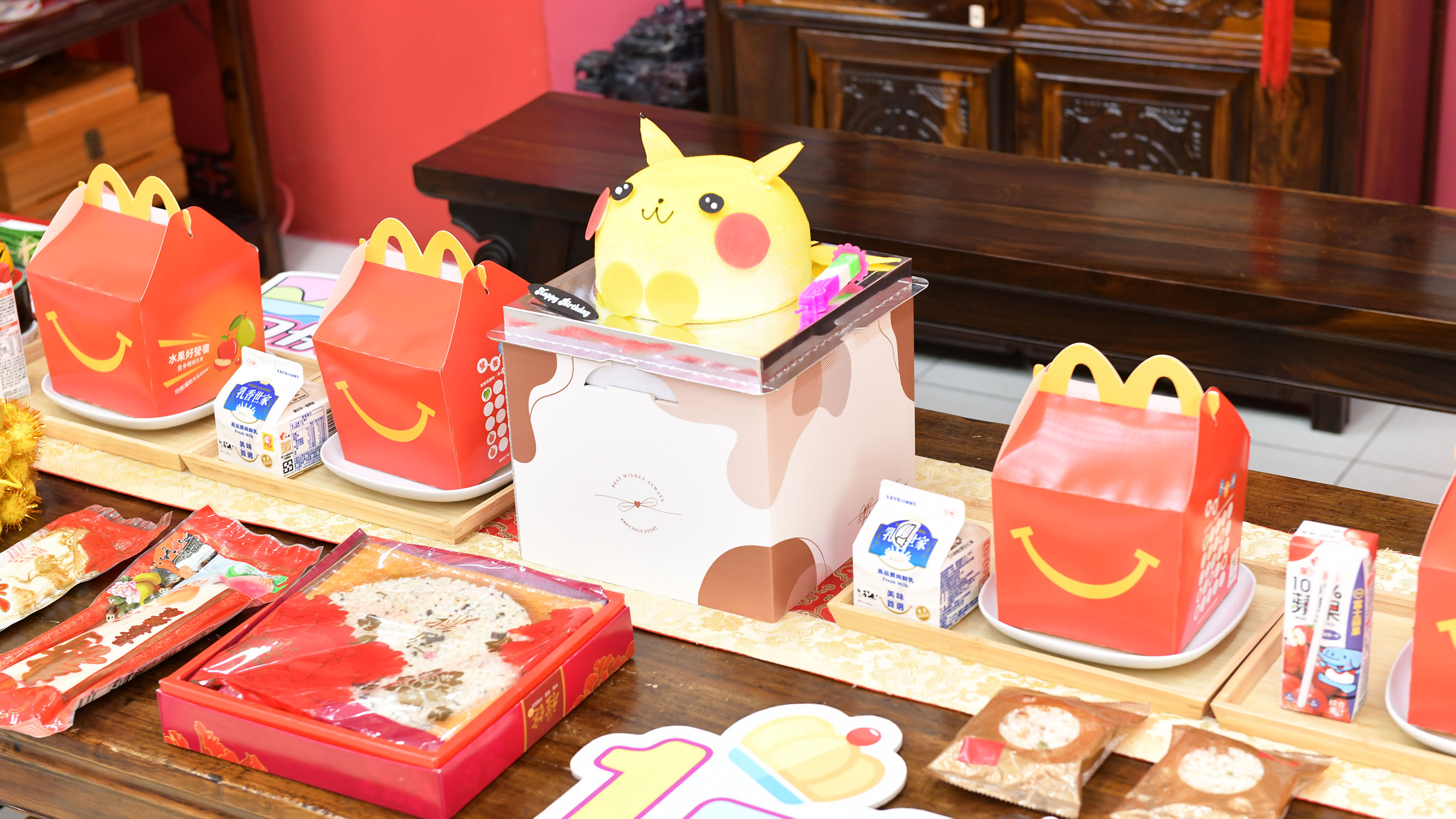 生日派對加購升等方案實照圖