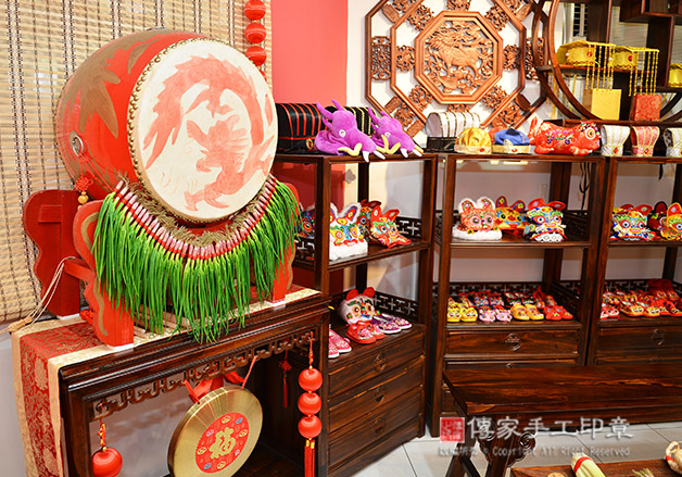 傳家新竹會場場地，中式會場虎帽虎鞋區