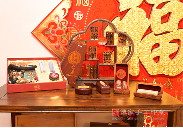 傳家高雄會場場地，中式會場虎帽虎鞋區