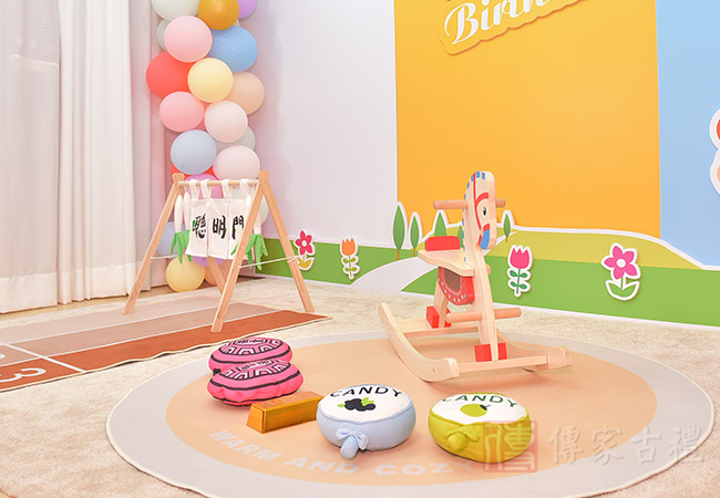 傳家台中會場，美式會場