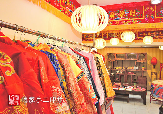 傳家台南會場場地，中式會場祝福儀式區