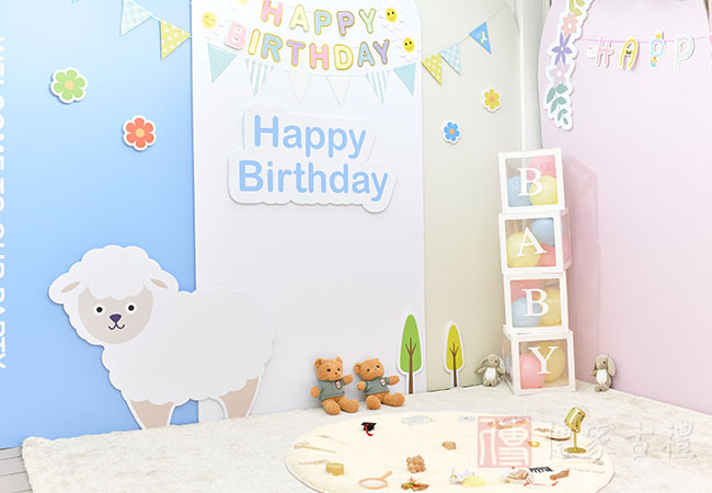 桃園門市，美式風會場照