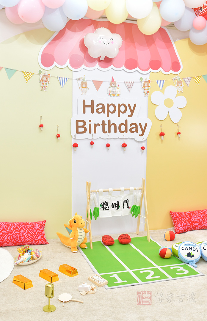 到府抓周加購佈置照範例18