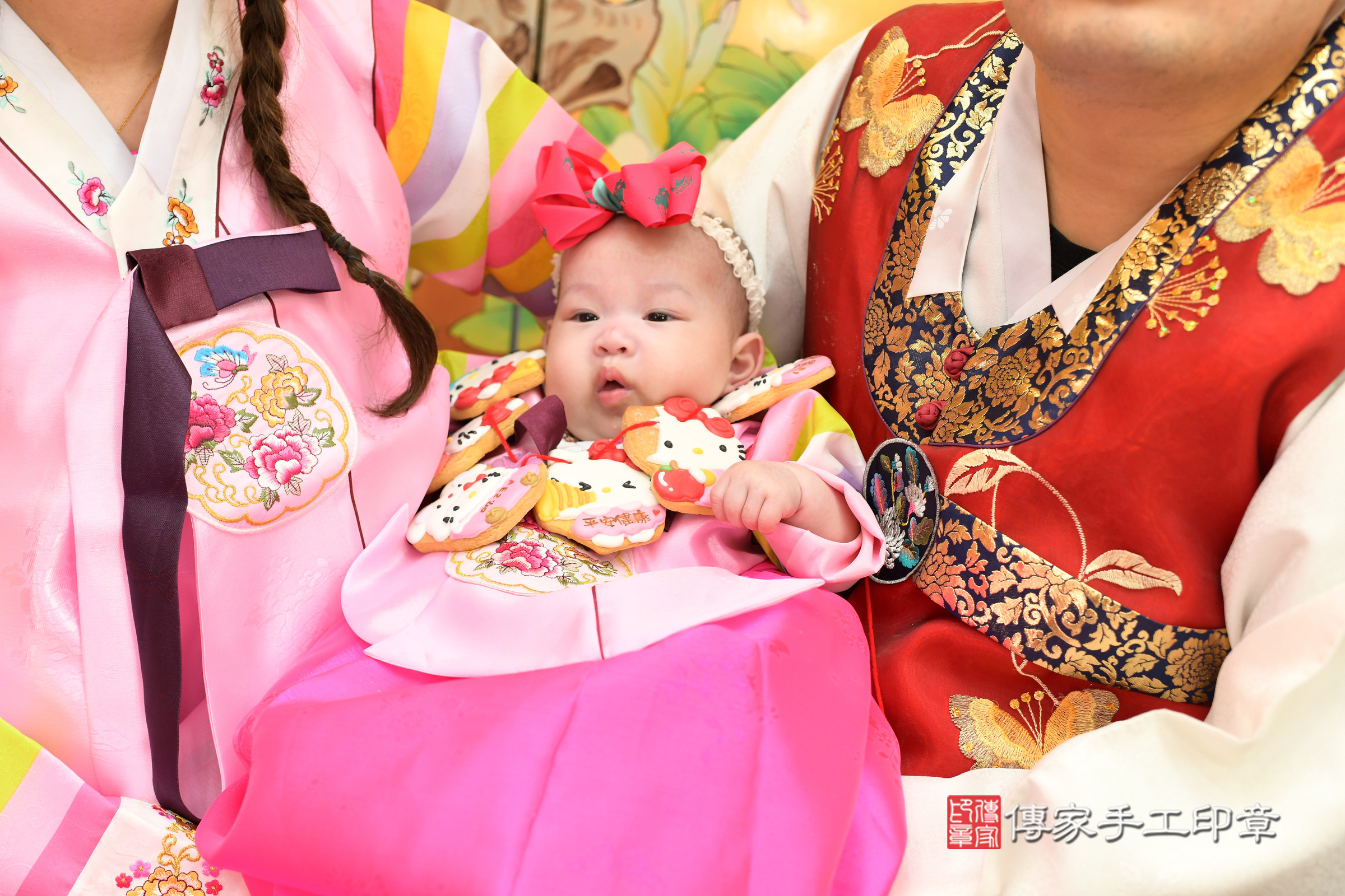 紀寶寶收涎，古裝禮服(韓國風)小孩照（台北店）照片3