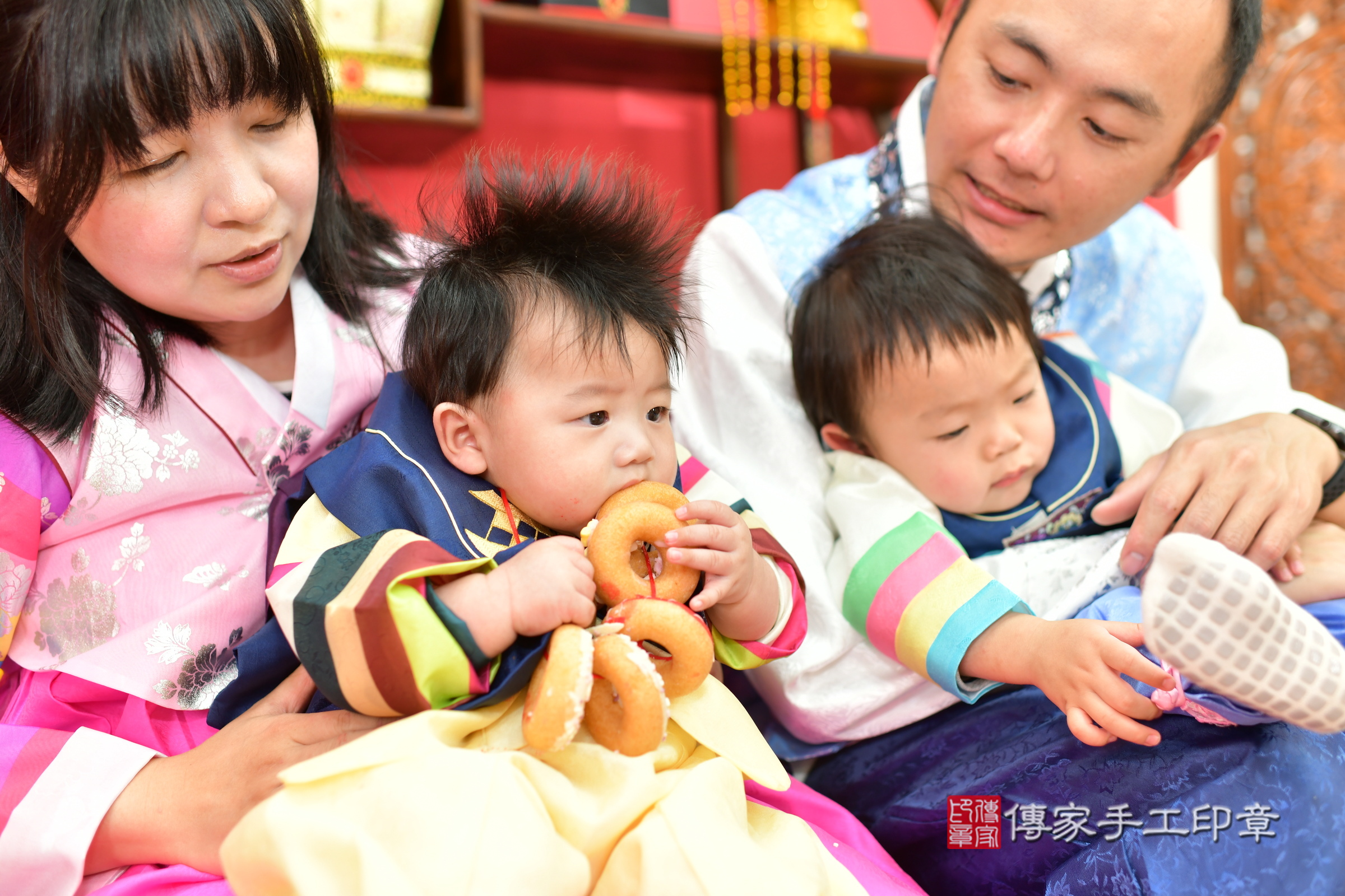 李寶寶收涎，古裝禮服(韓國風)小孩照（台中店）照片2