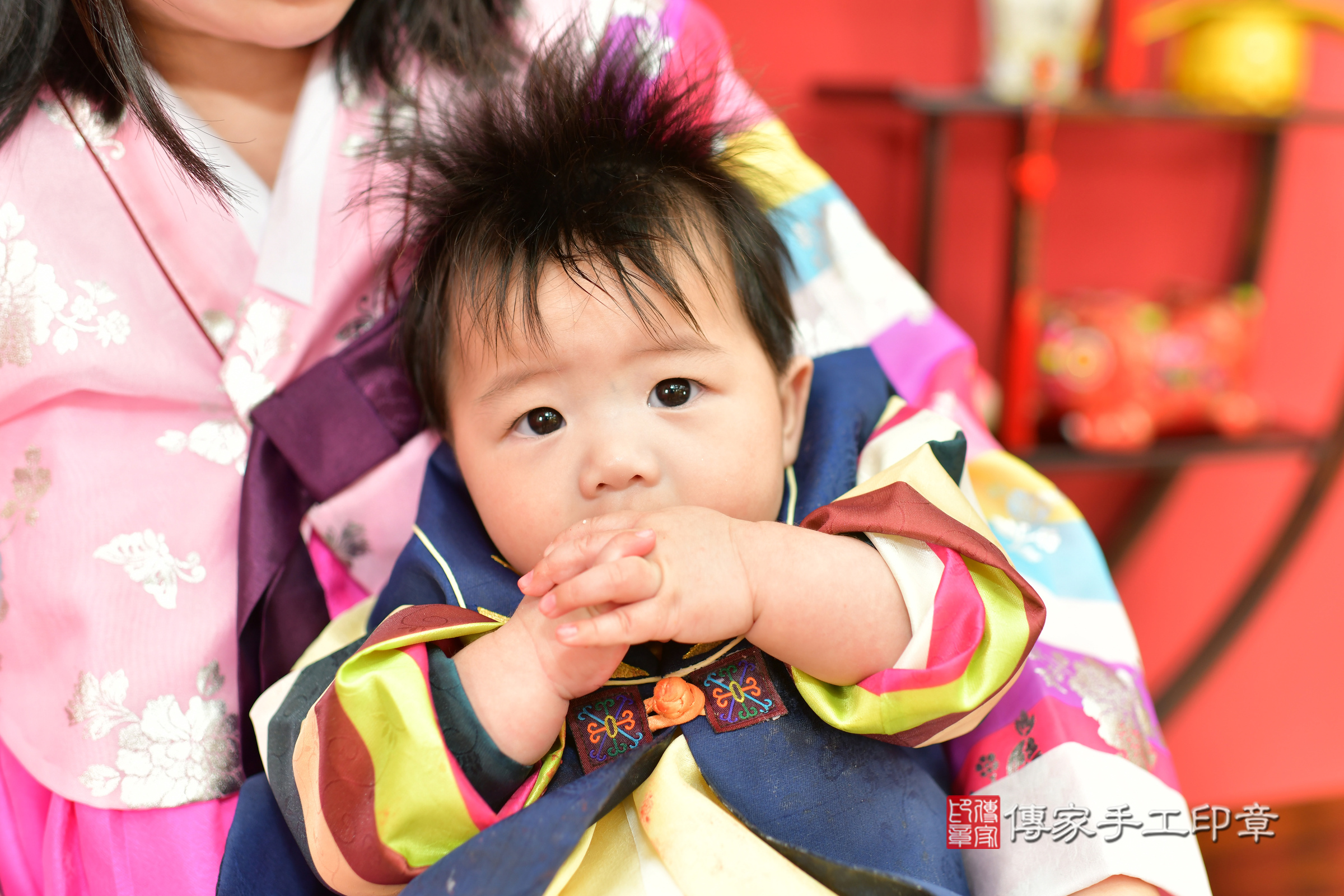 李寶寶收涎，古裝禮服(韓國風)小孩照（台中店）照片1