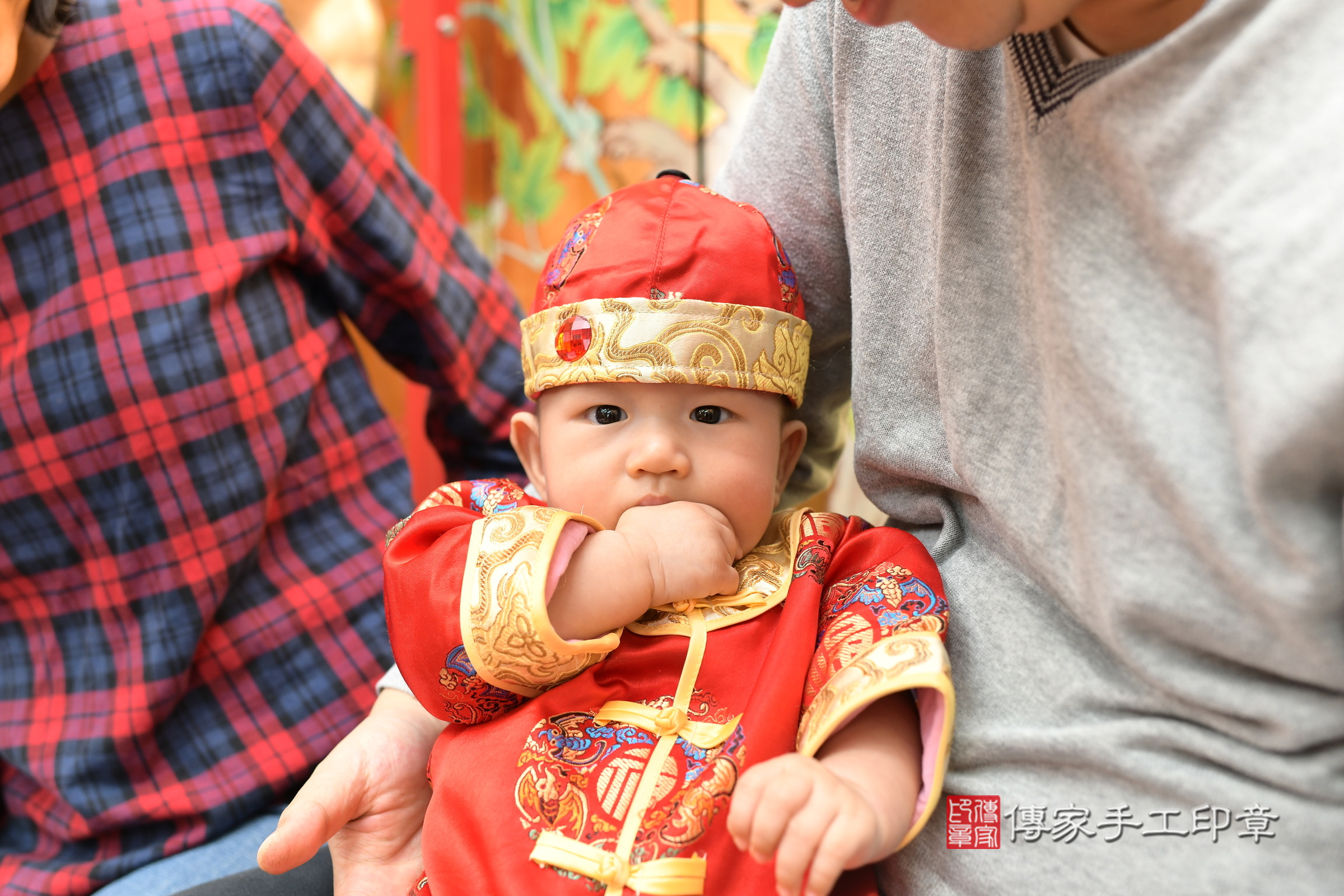 符寶寶收涎，古裝禮服(中國風)小孩照（台北店）照片2