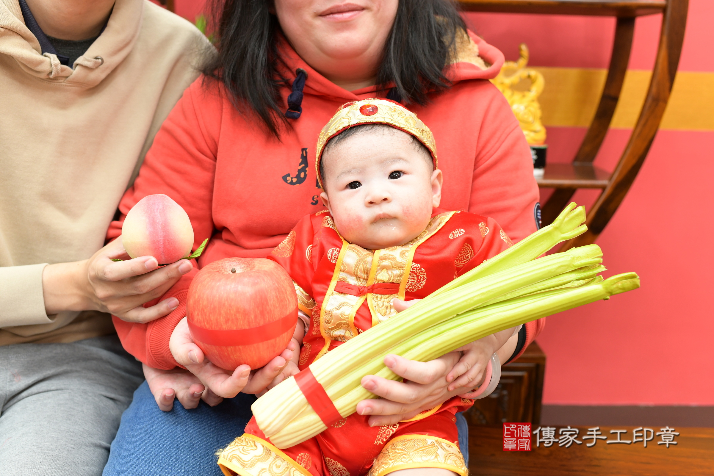 江寶寶收涎，古裝禮服(中國風)小孩照（新北店）照片3