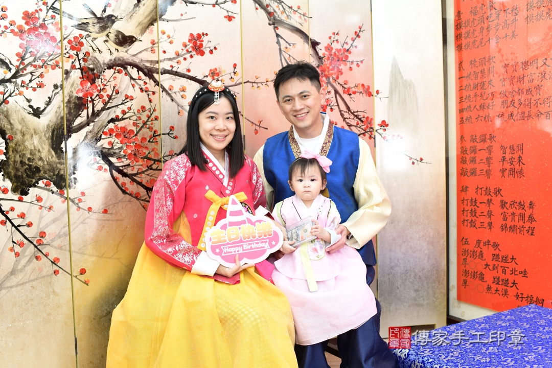 傳家台北店、抓周、古裝禮服照