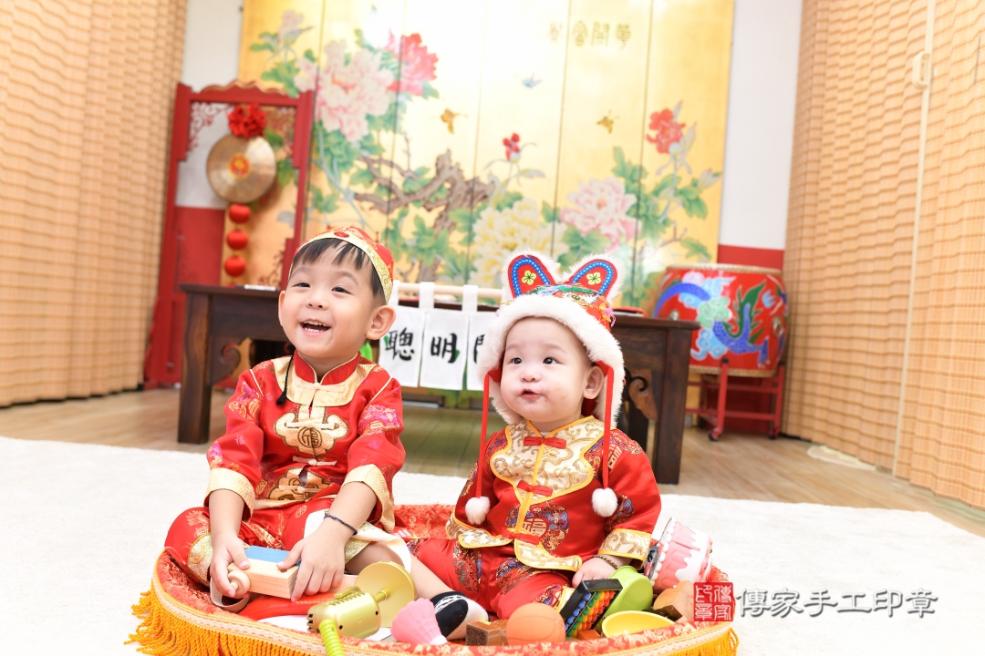 傳家台北店、抓周、古裝禮服照