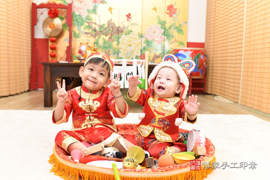 傳家台北店、抓周、古裝禮服照