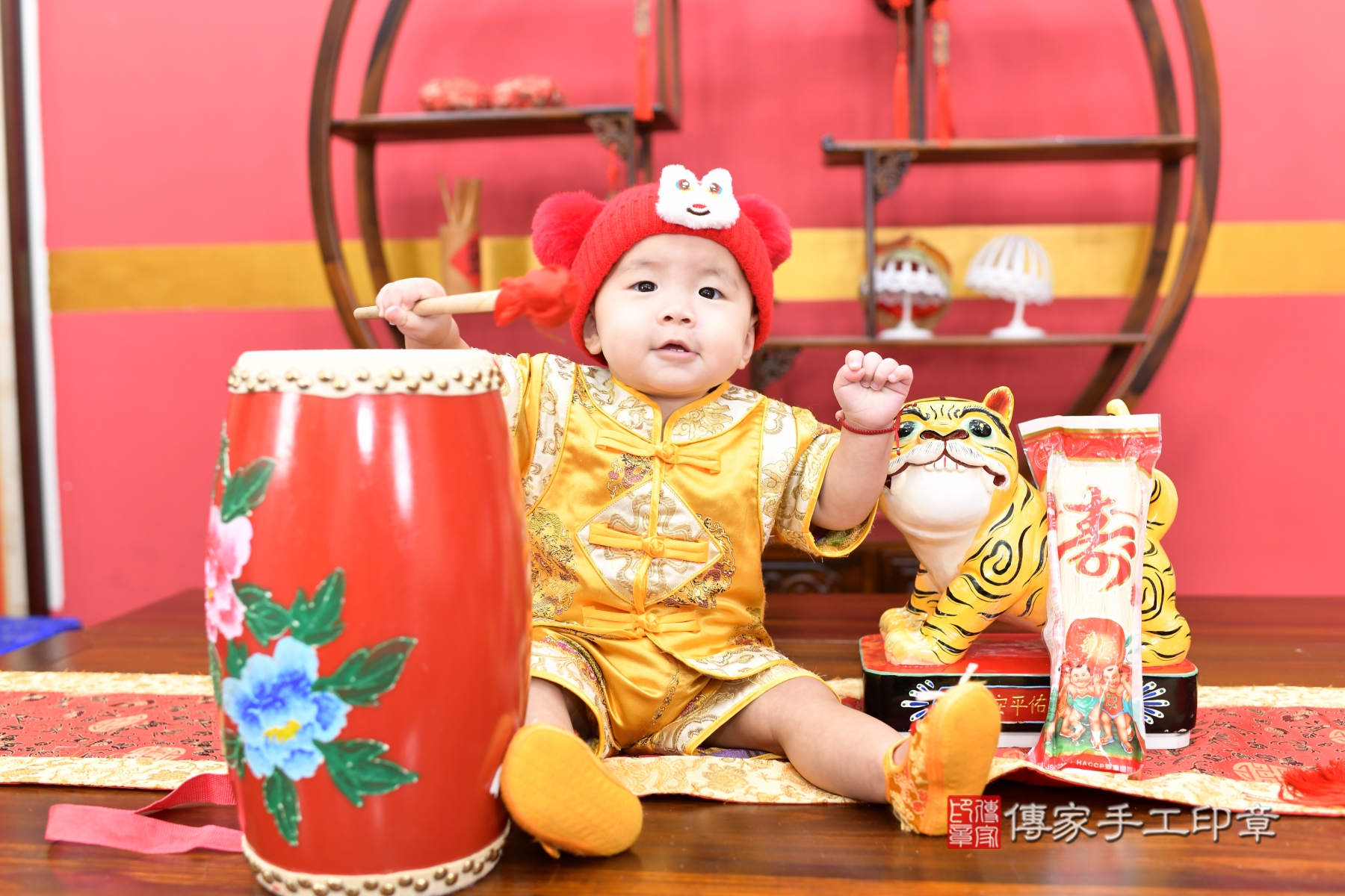 傳家新北店、抓周、古裝禮服照