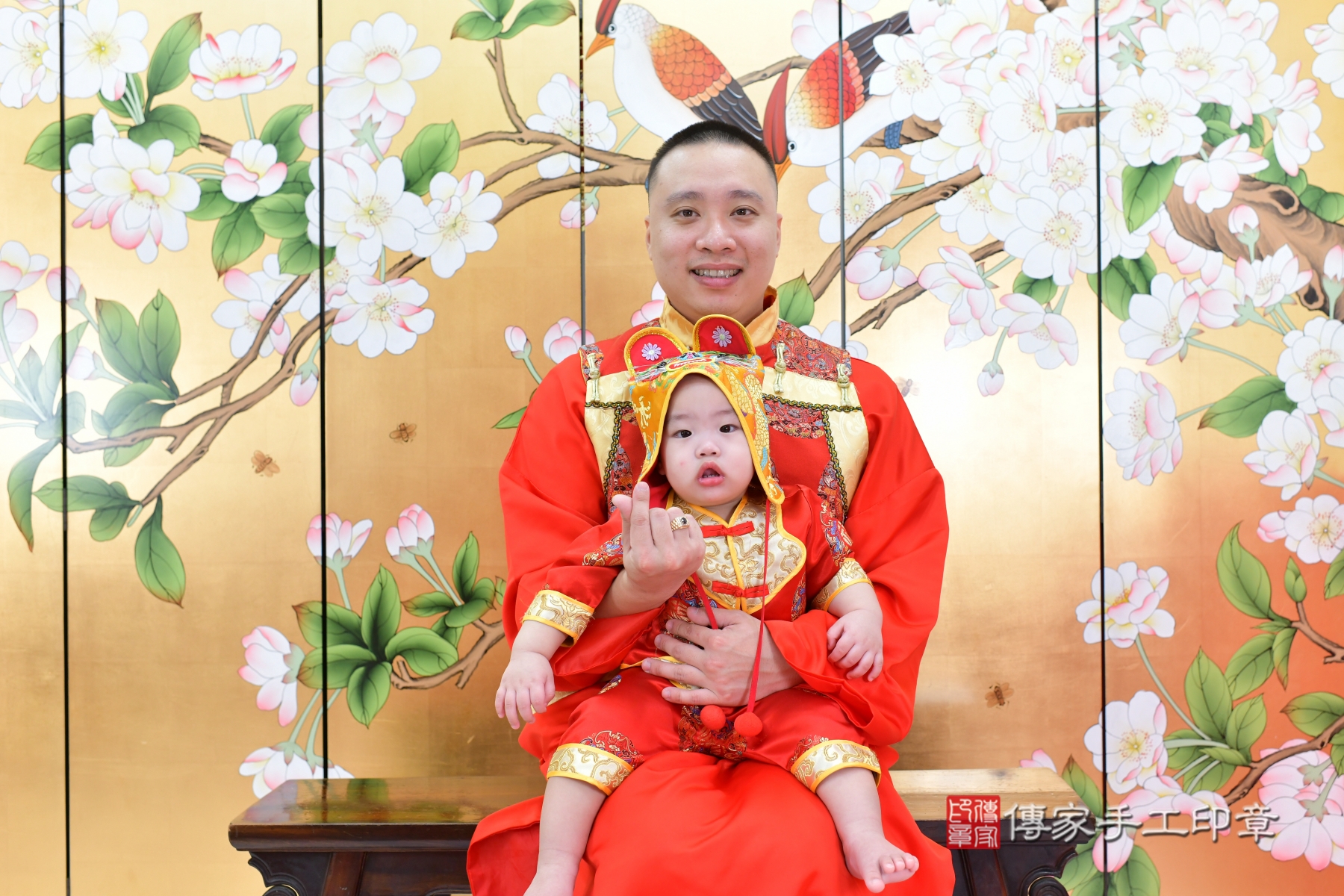 傳家台中店、抓周、古裝禮服照