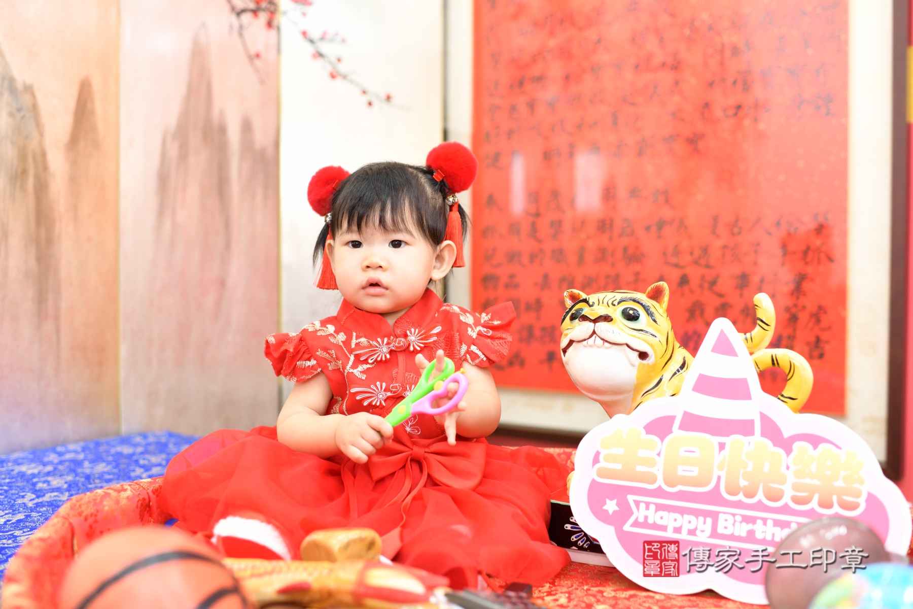 傳家新北店、抓周、古裝禮服照