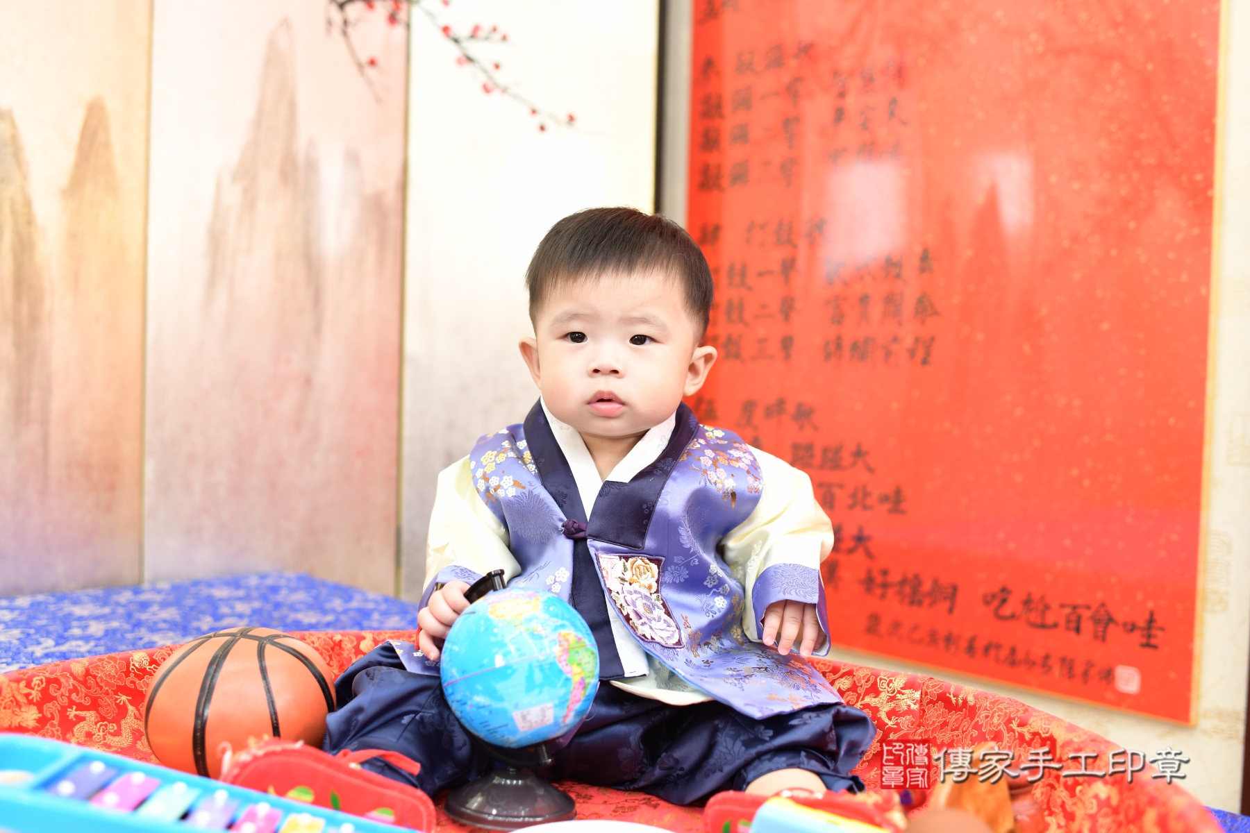 傳家新北店、抓周、古裝禮服照