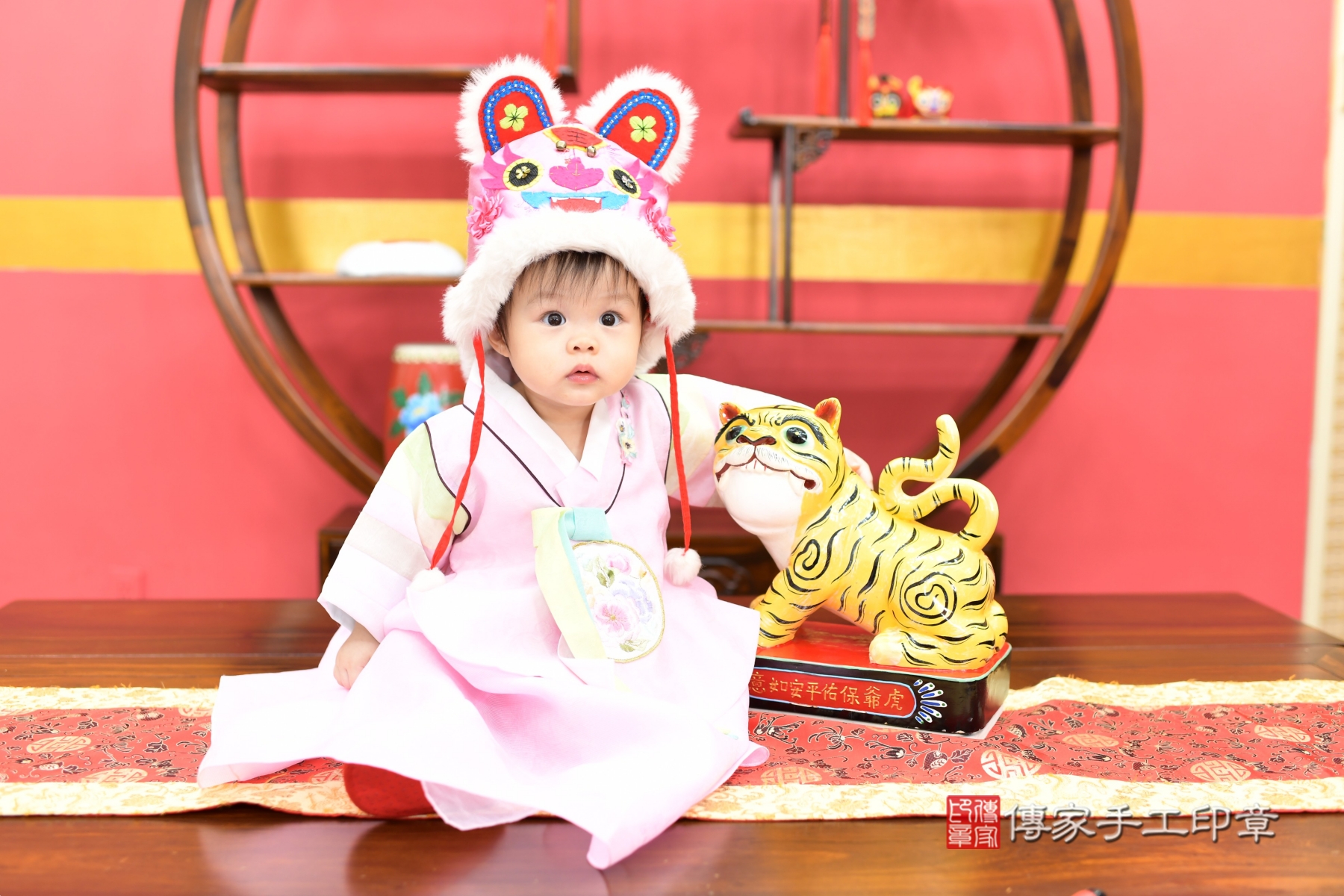 傳家台北店、抓周、古裝禮服照