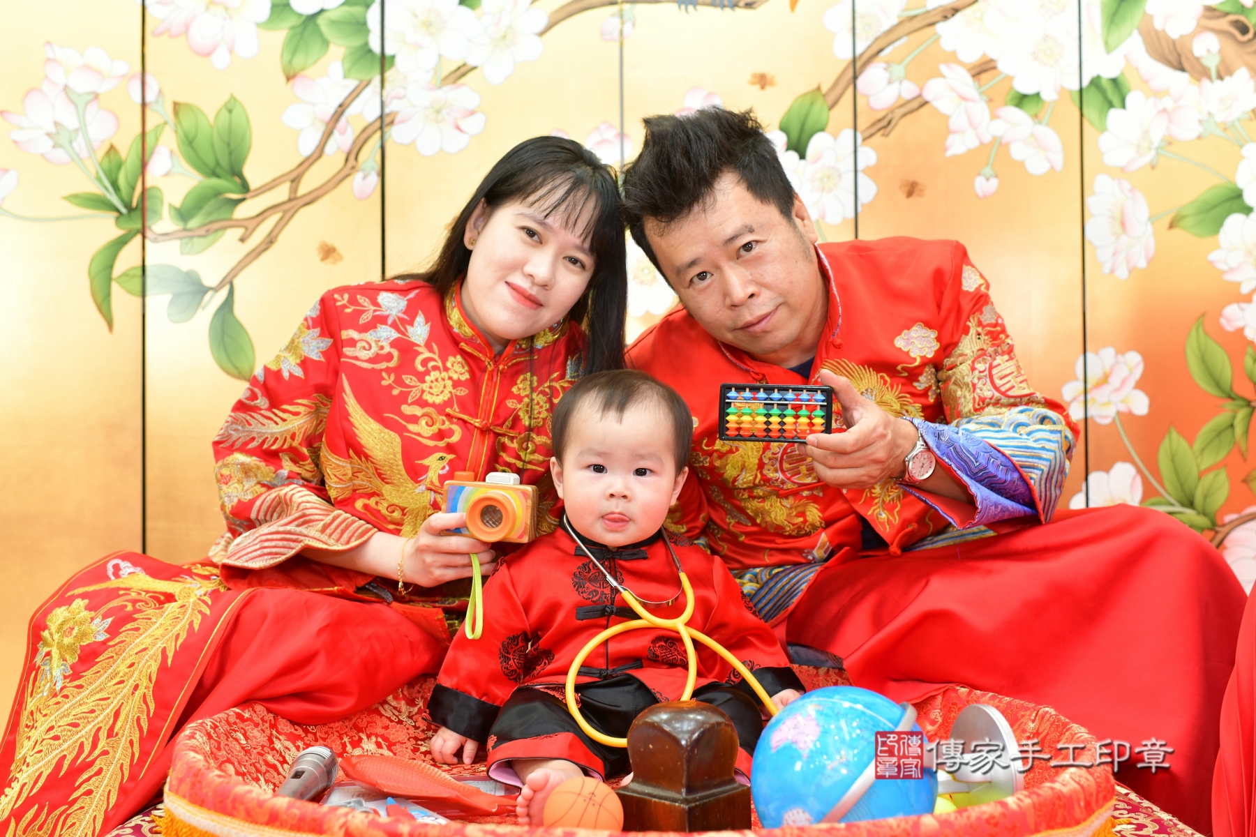 傳家台中店、抓周、古裝禮服照