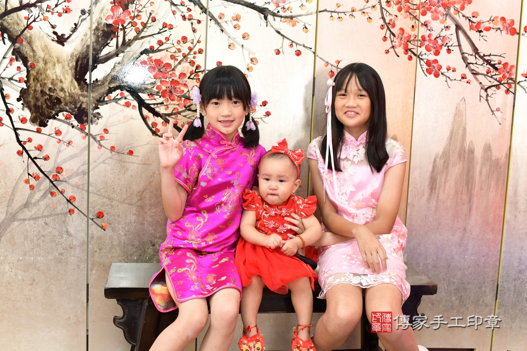 傳家台北店、抓周、古裝禮服照