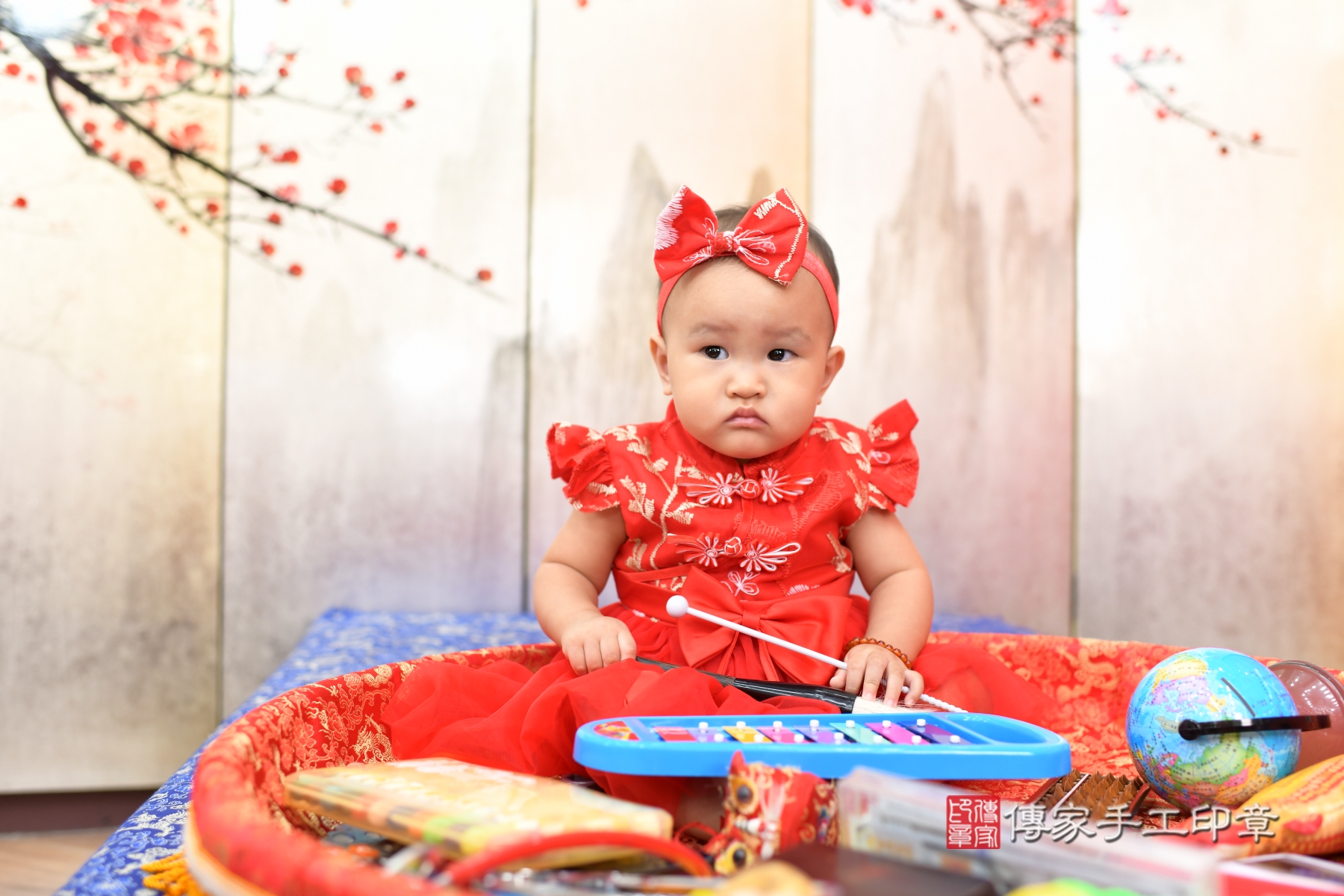 傳家台北店、抓周、古裝禮服照