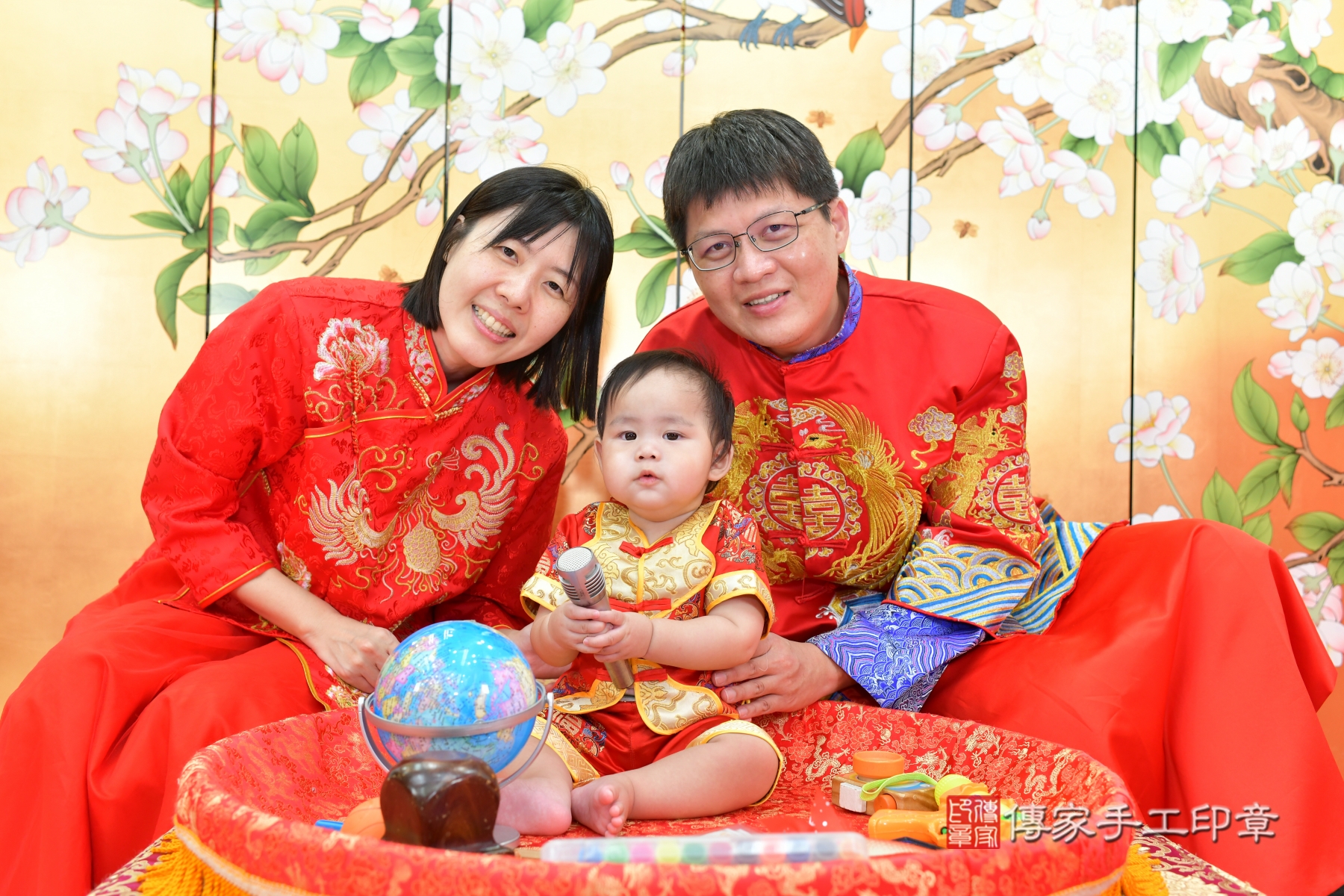 傳家台中店、抓周、古裝禮服照