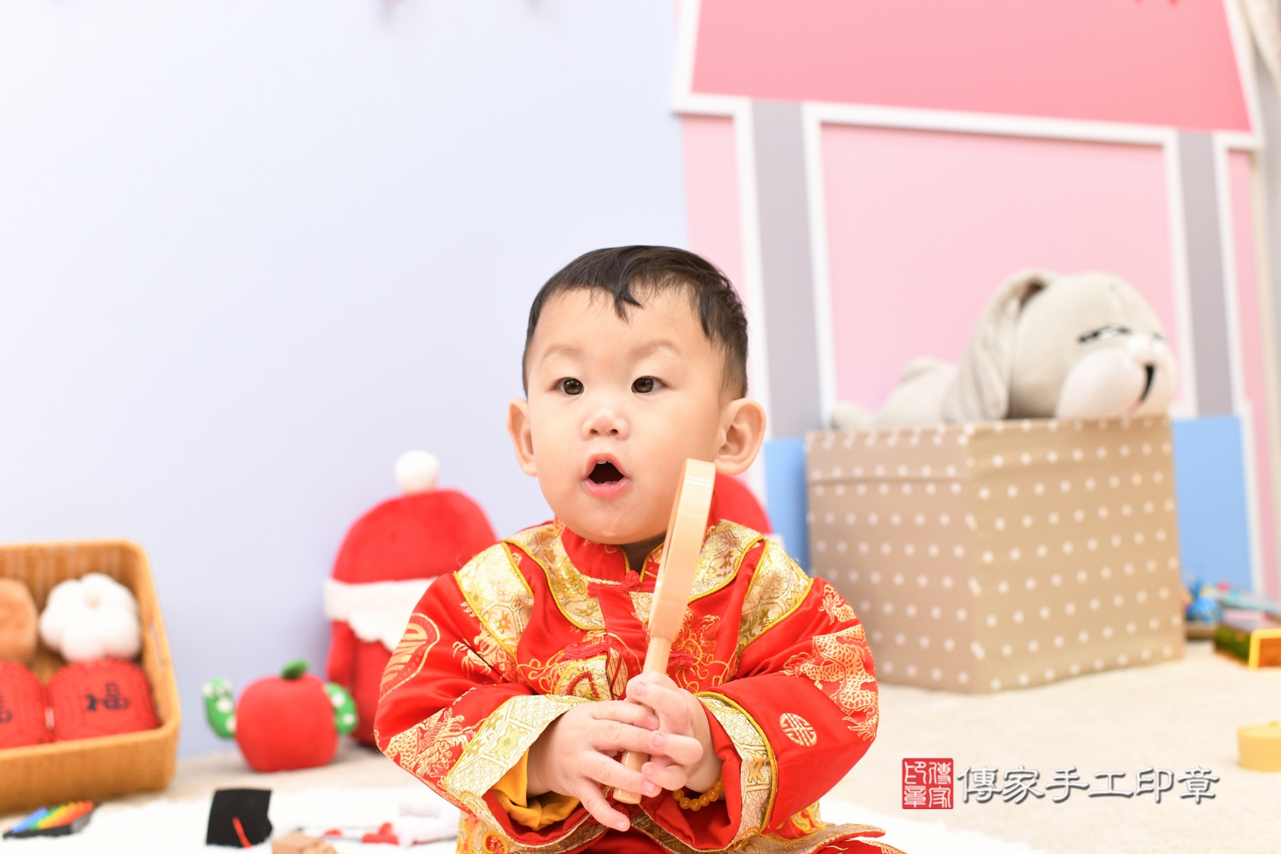 傳家台北店、抓周、古裝禮服照