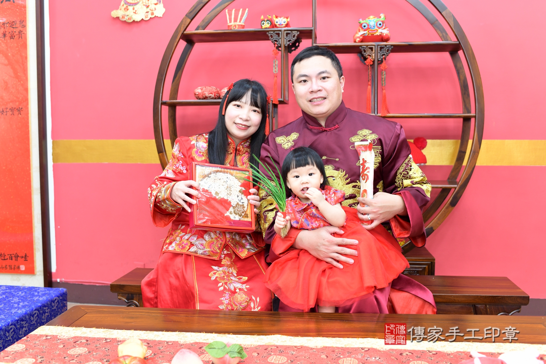 傳家新北店、抓周、古裝禮服照