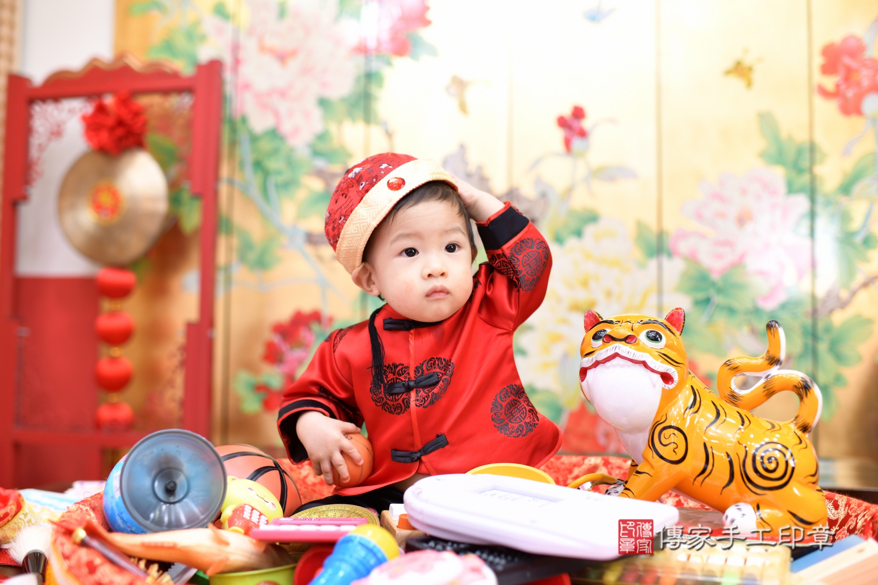 傳家台北店、抓周、古裝禮服照