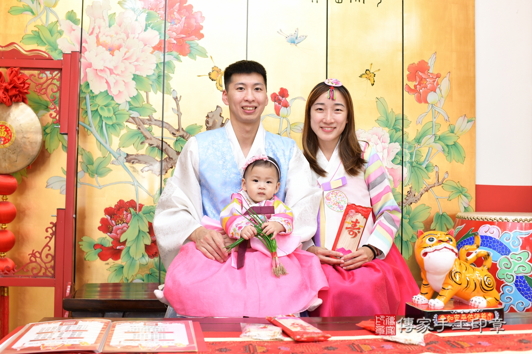 傳家台北店、抓周、古裝禮服照